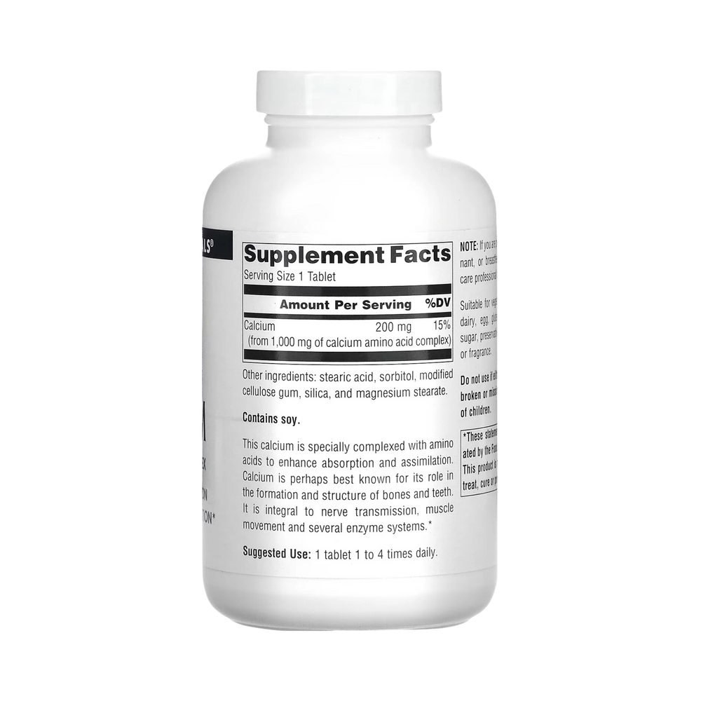 Source Naturals, Calcium, 200 Mg, 100 Tablets