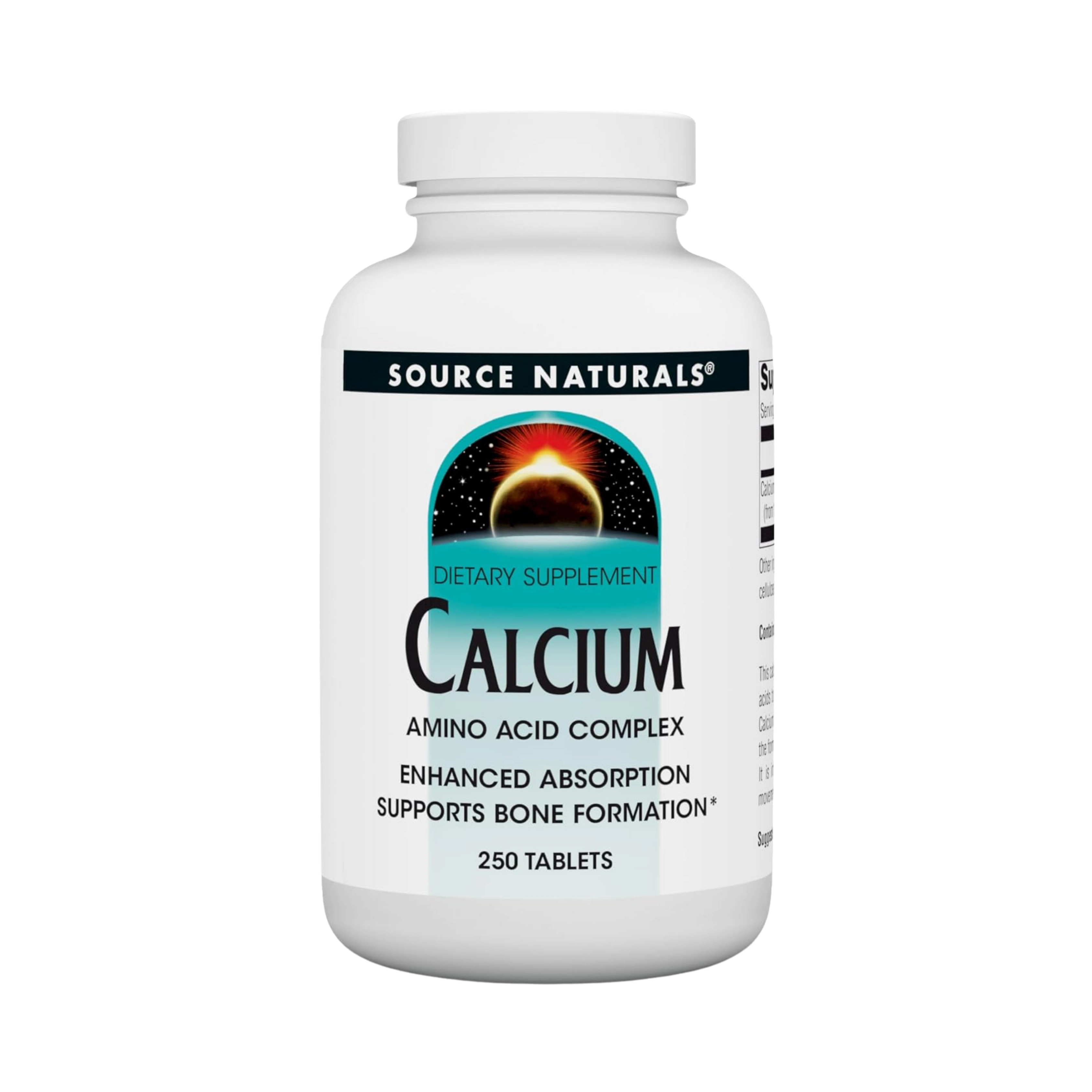 Source Naturals, Calcium, 200 Mg, 250 Tablets