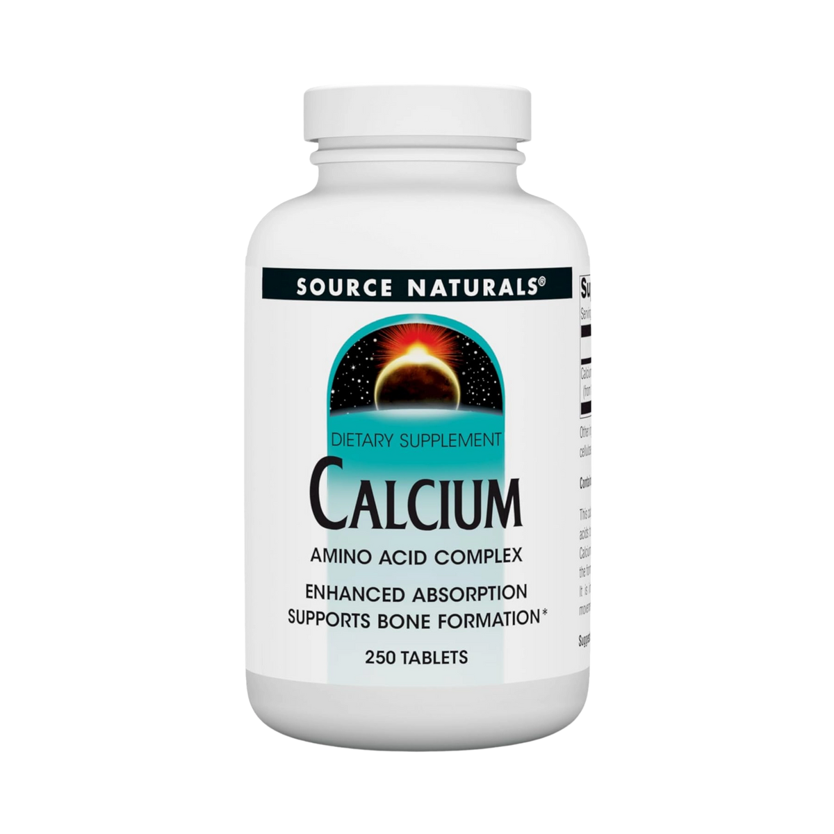 Source Naturals, Calcium, 200 Mg, 250 Tablets