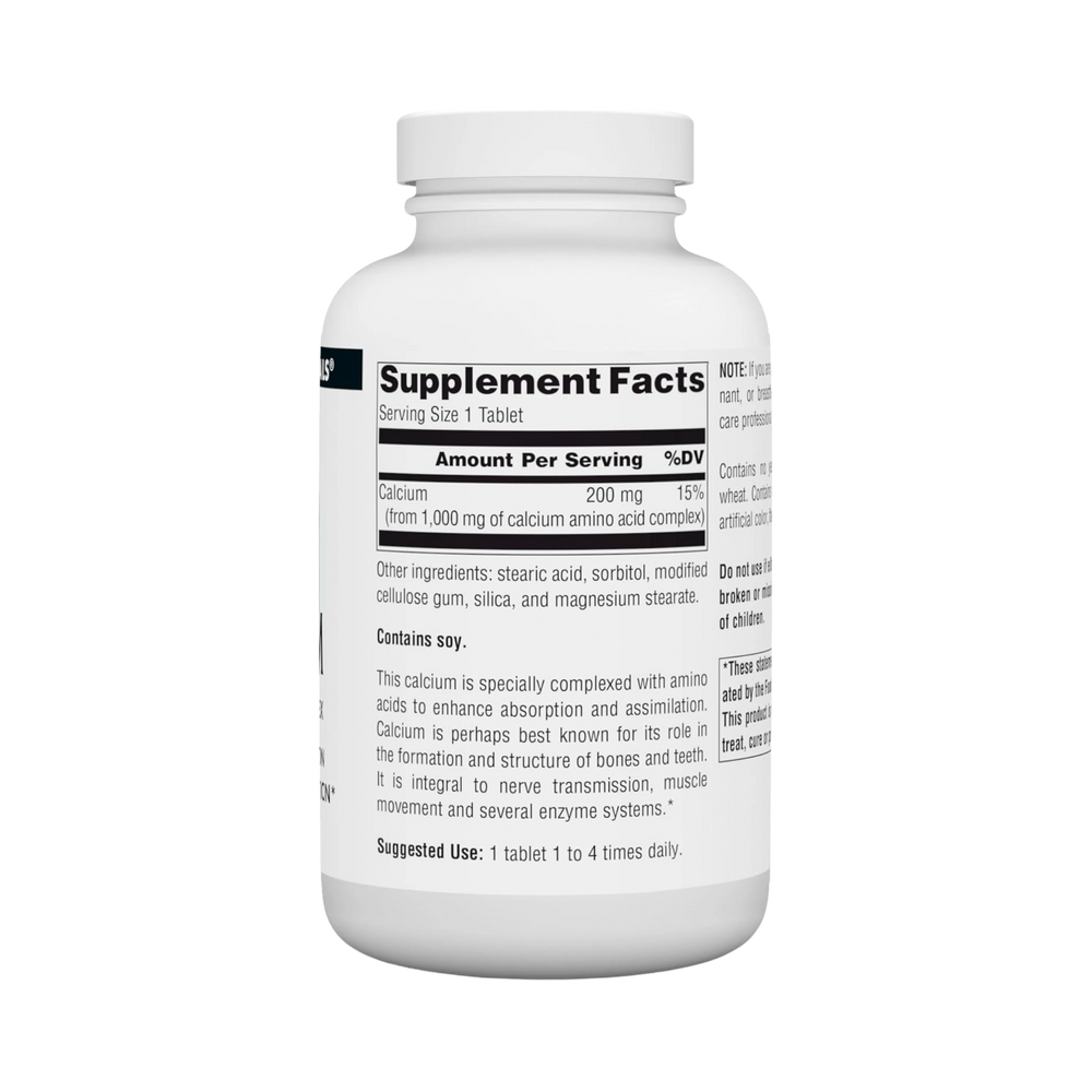Source Naturals, Calcium, 200 Mg, 250 Tablets