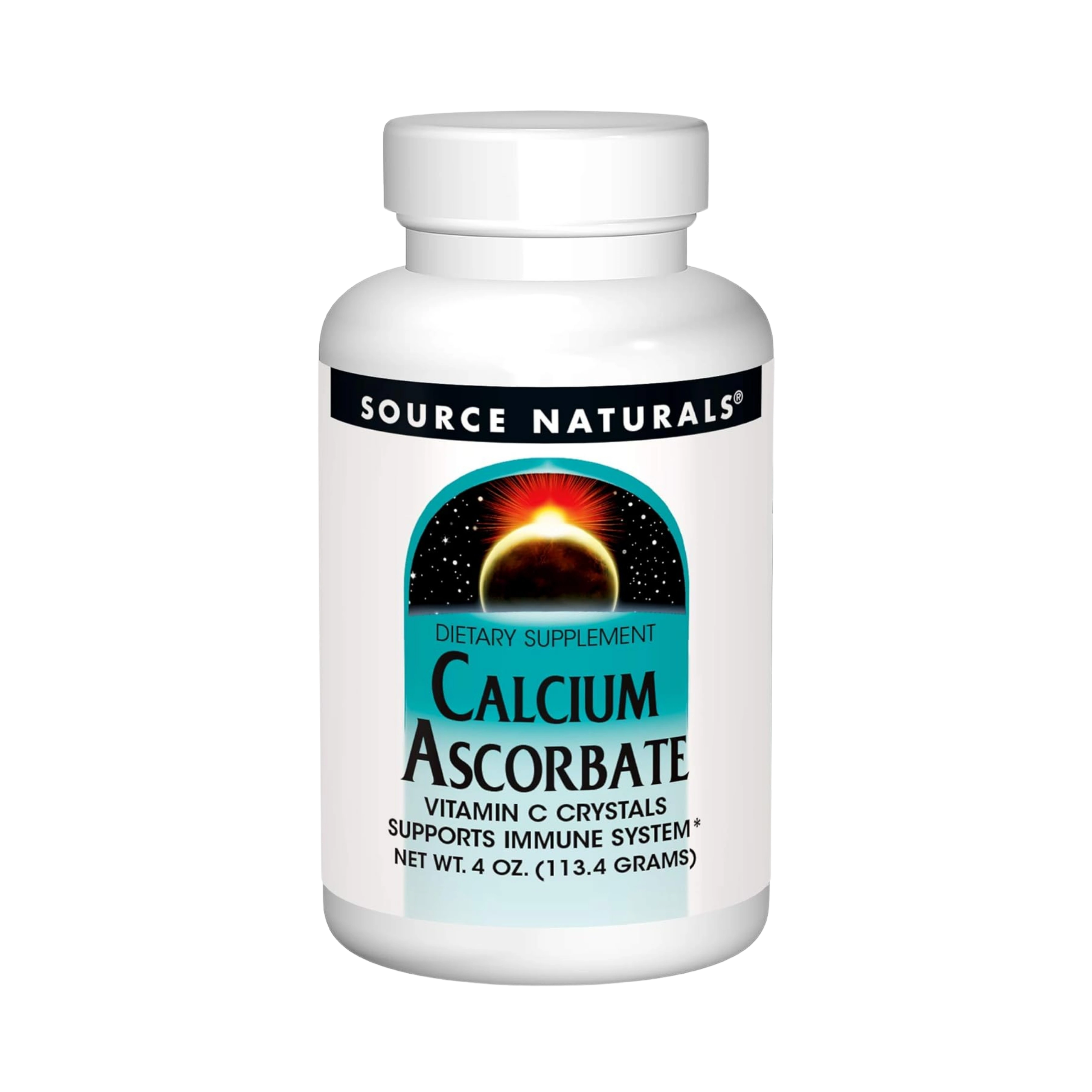 Source Naturals, Calcium Ascorbate, 4 Oz Crystals
