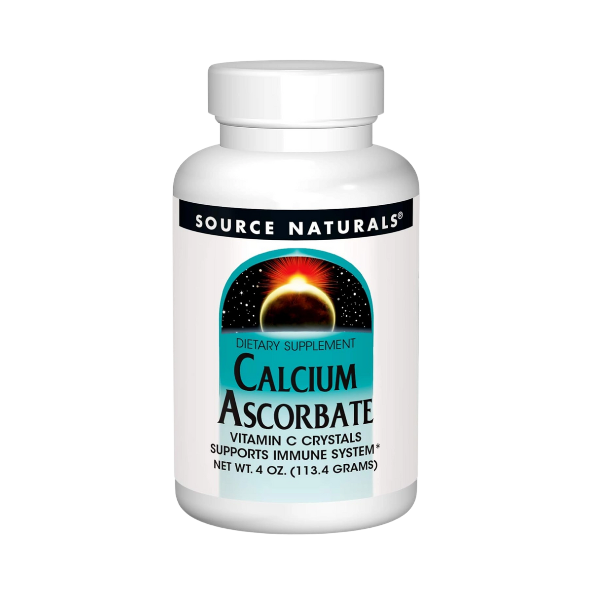 Source Naturals, Calcium Ascorbate, 4 Oz Crystals