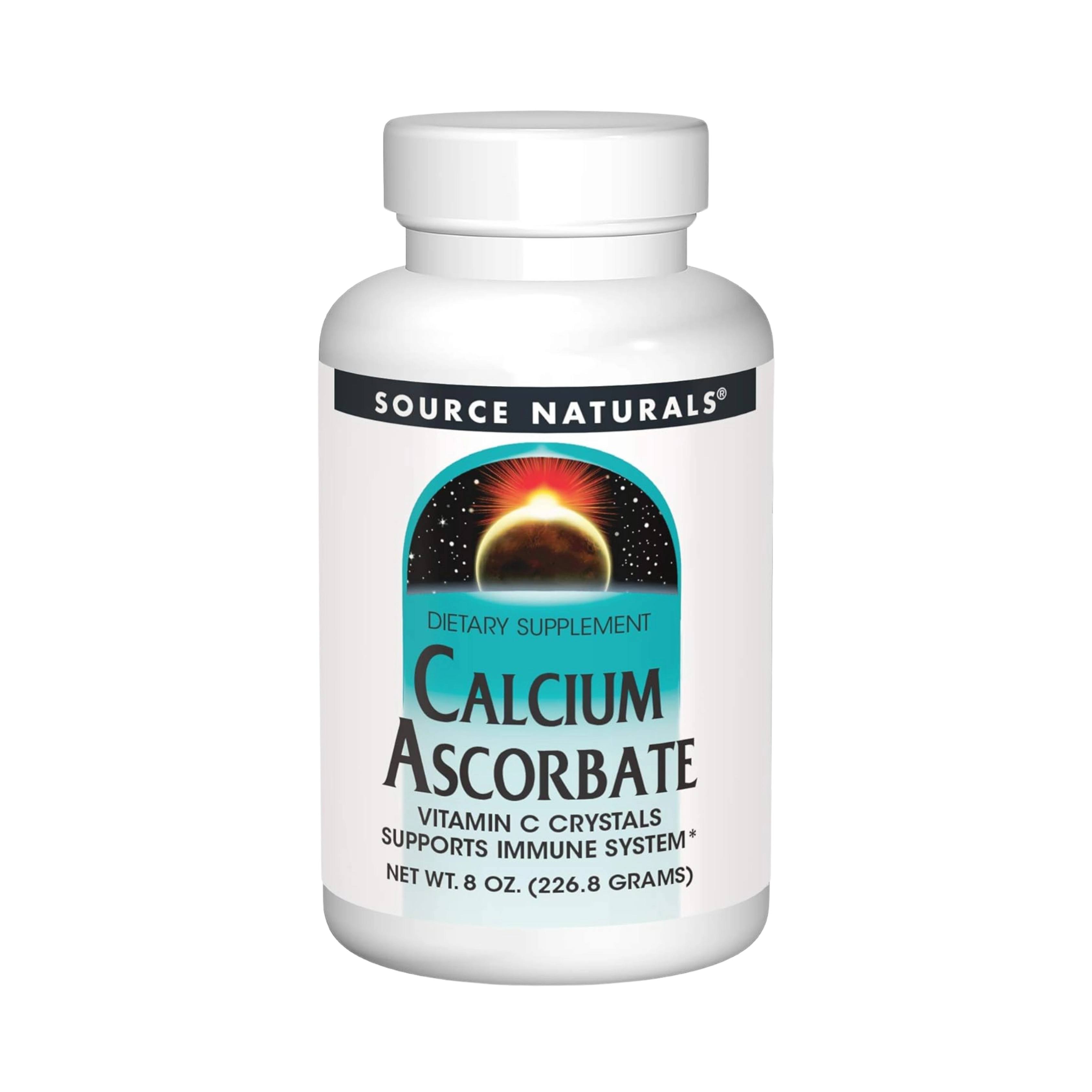 Source Naturals, Calcium Ascorbate, 8 Oz Crystals
