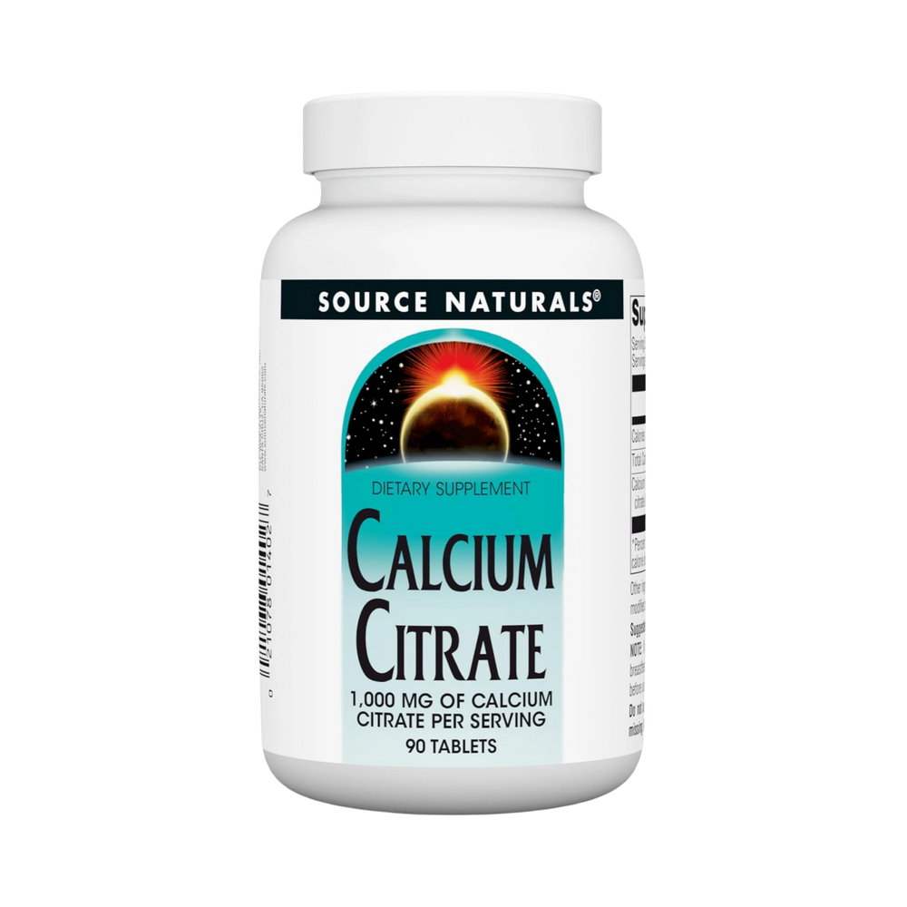 Source Naturals, Calcium Citrate, Table Herbs, 1,000 Mg, 90 Tablets