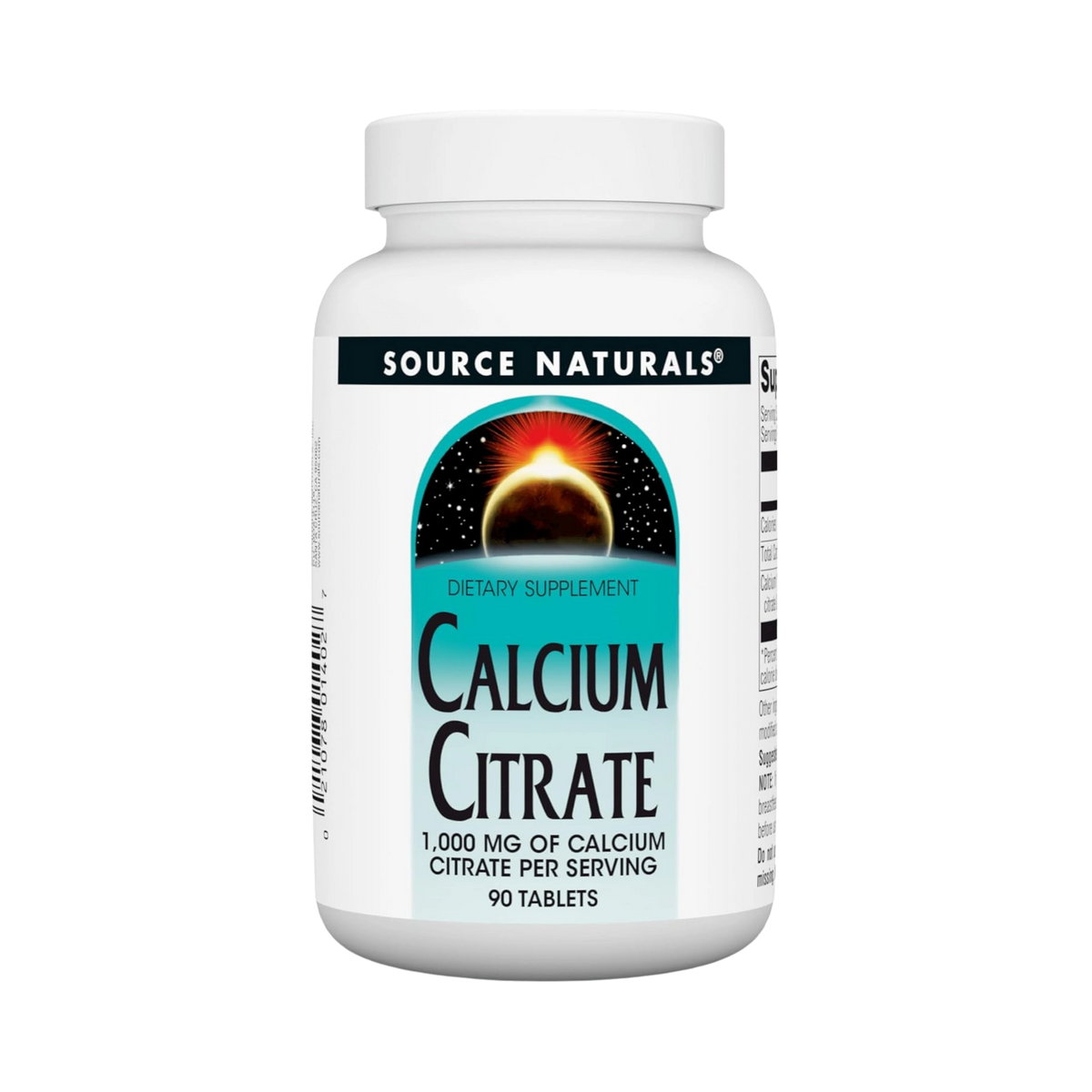 Source Naturals, Calcium Citrate, Table Herbs, 1,000 Mg, 90 Tablets