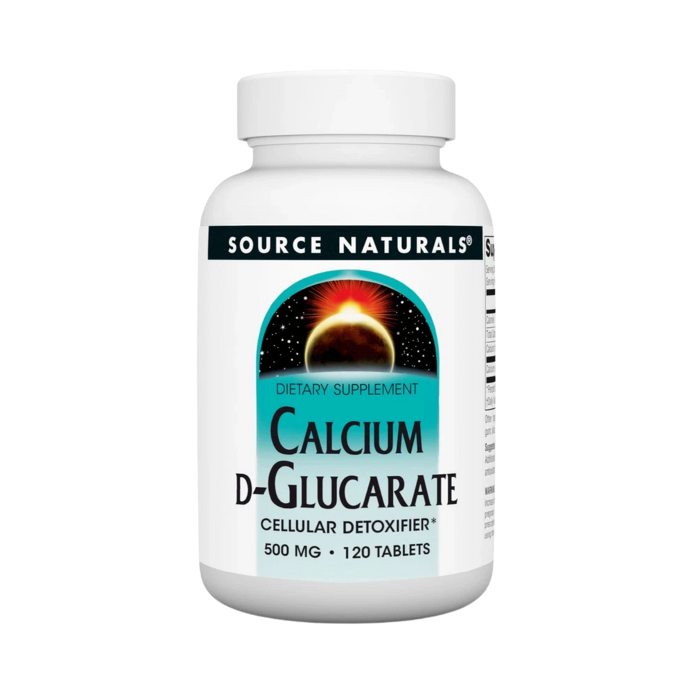 Source Naturals, Calcium D-Glucarate, 120 Tablets