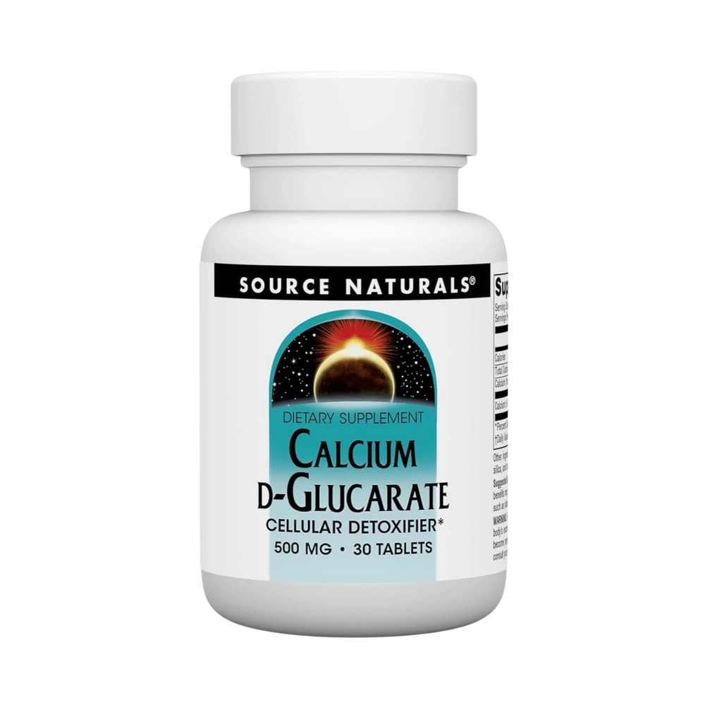Source Naturals, Calcium D-Glucarate, 30 Tablets