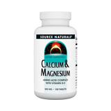 Source Naturals, Calcium &  Magnesium, 100 Tablets