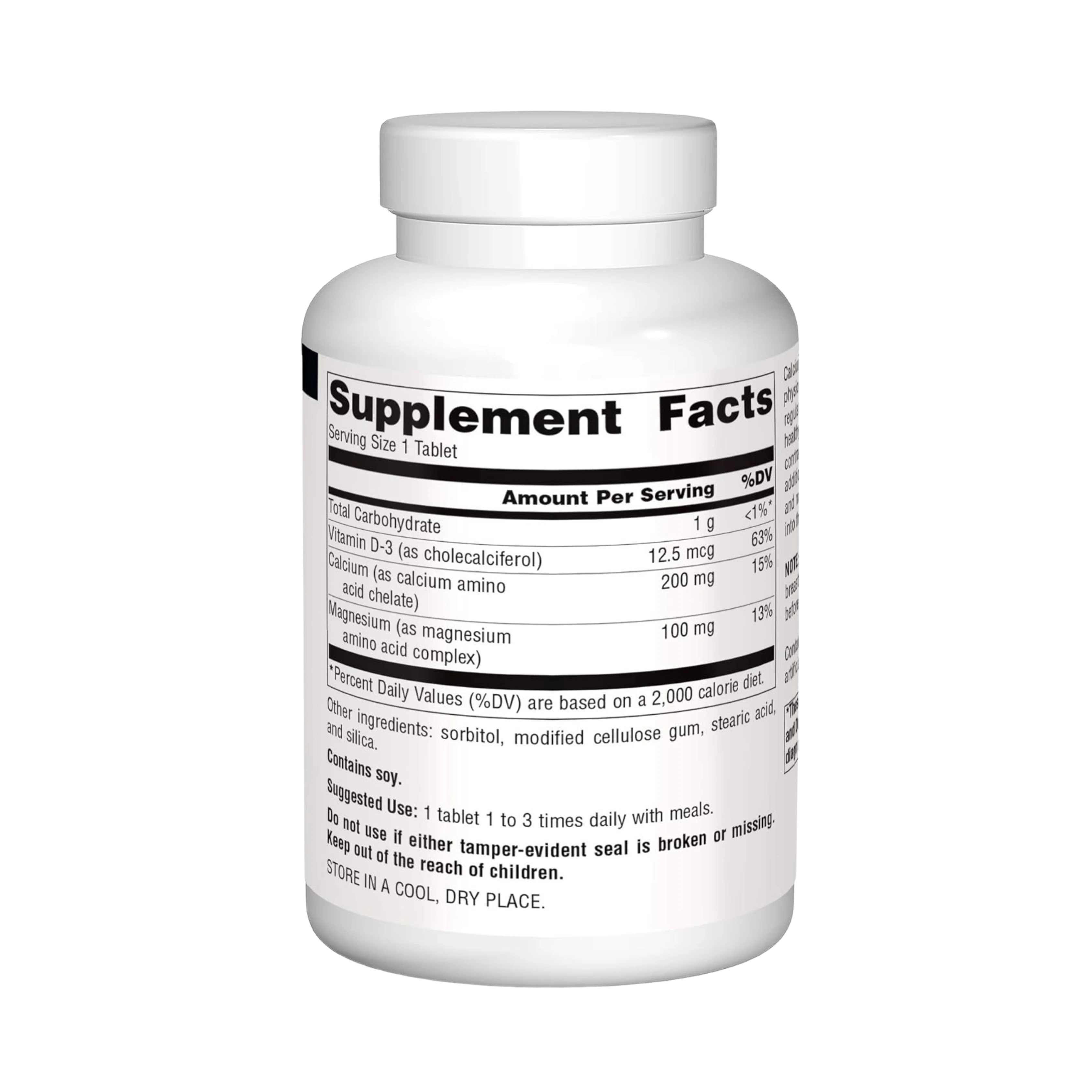 Source Naturals, Calcium &  Magnesium, 250 Tablets