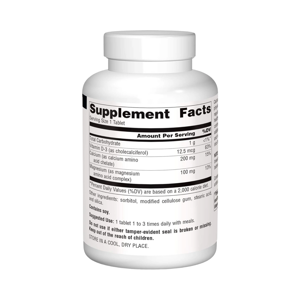 Source Naturals, Calcium &  Magnesium, 250 Tablets