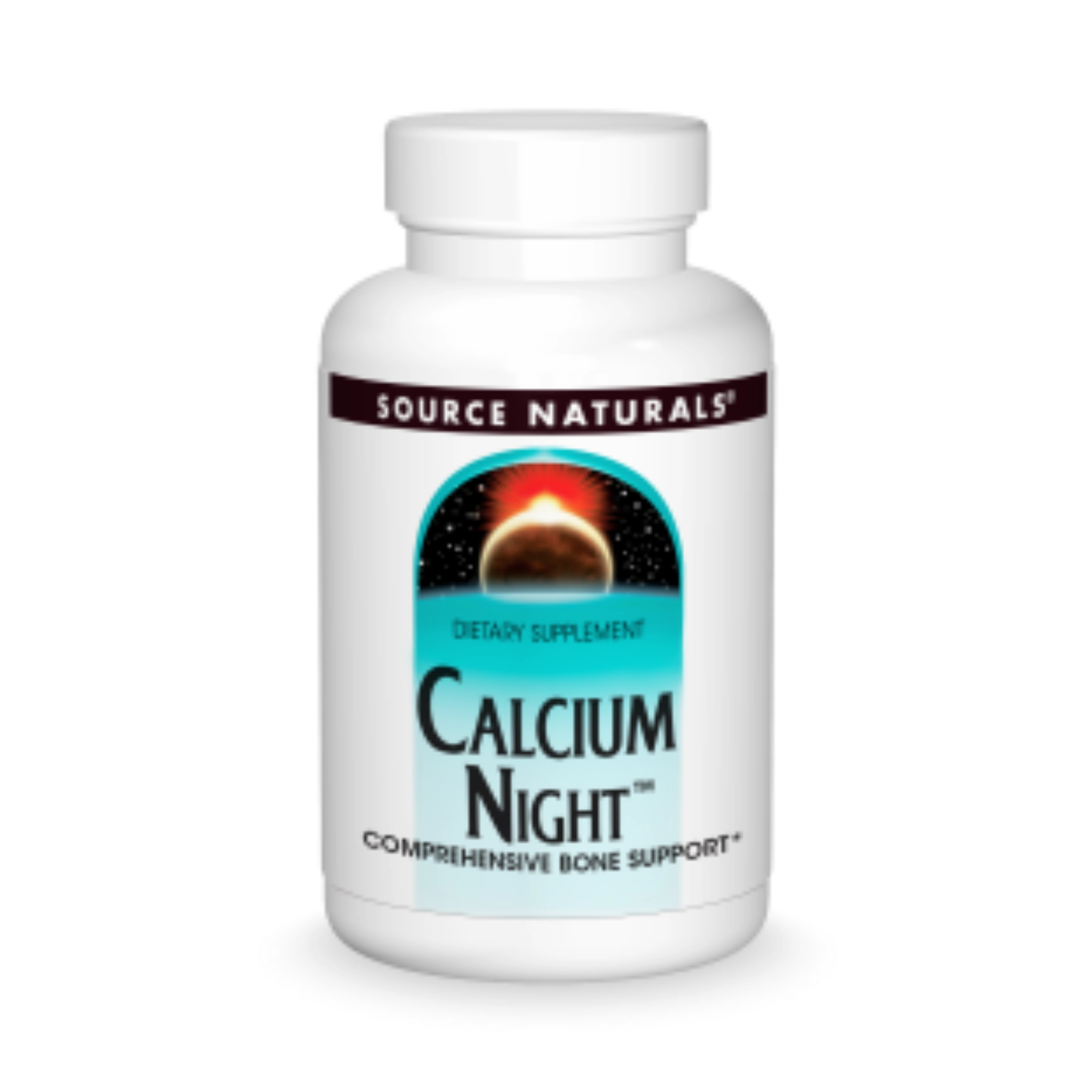 Source Naturals, Calcium Night, 60 Tablets