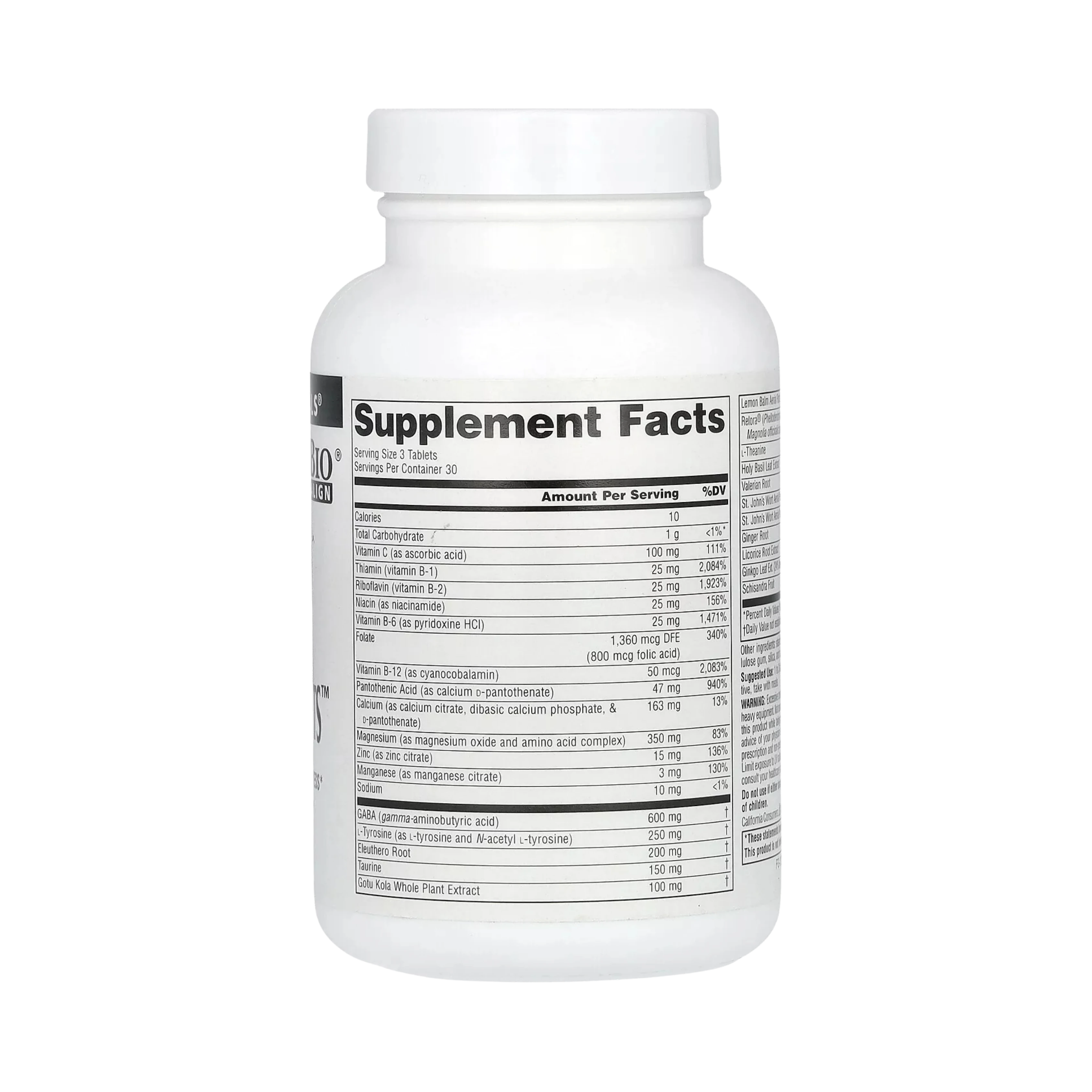 Source Naturals, Calm Thoughts, 90 Tablets