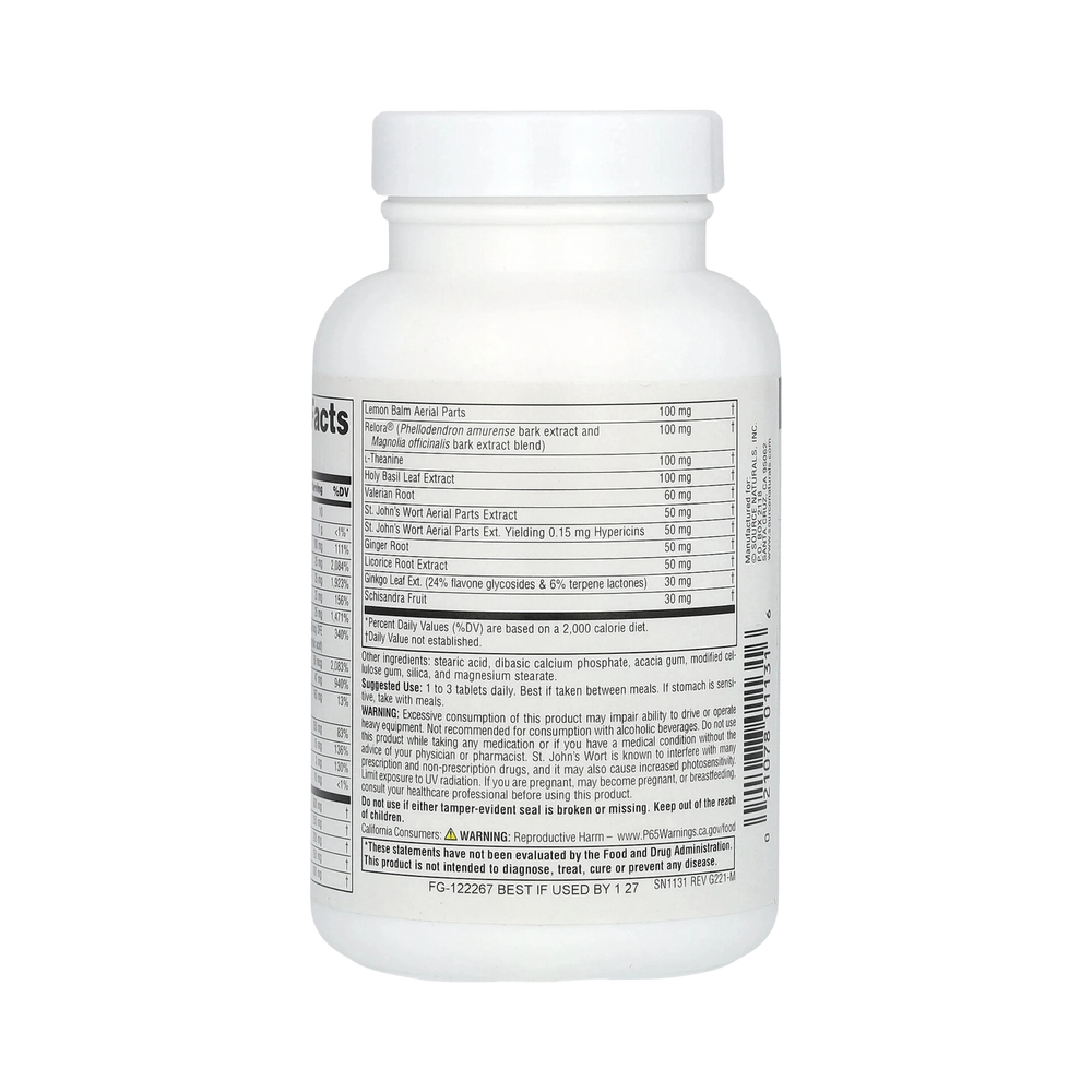Source Naturals, Calm Thoughts, 90 Tablets