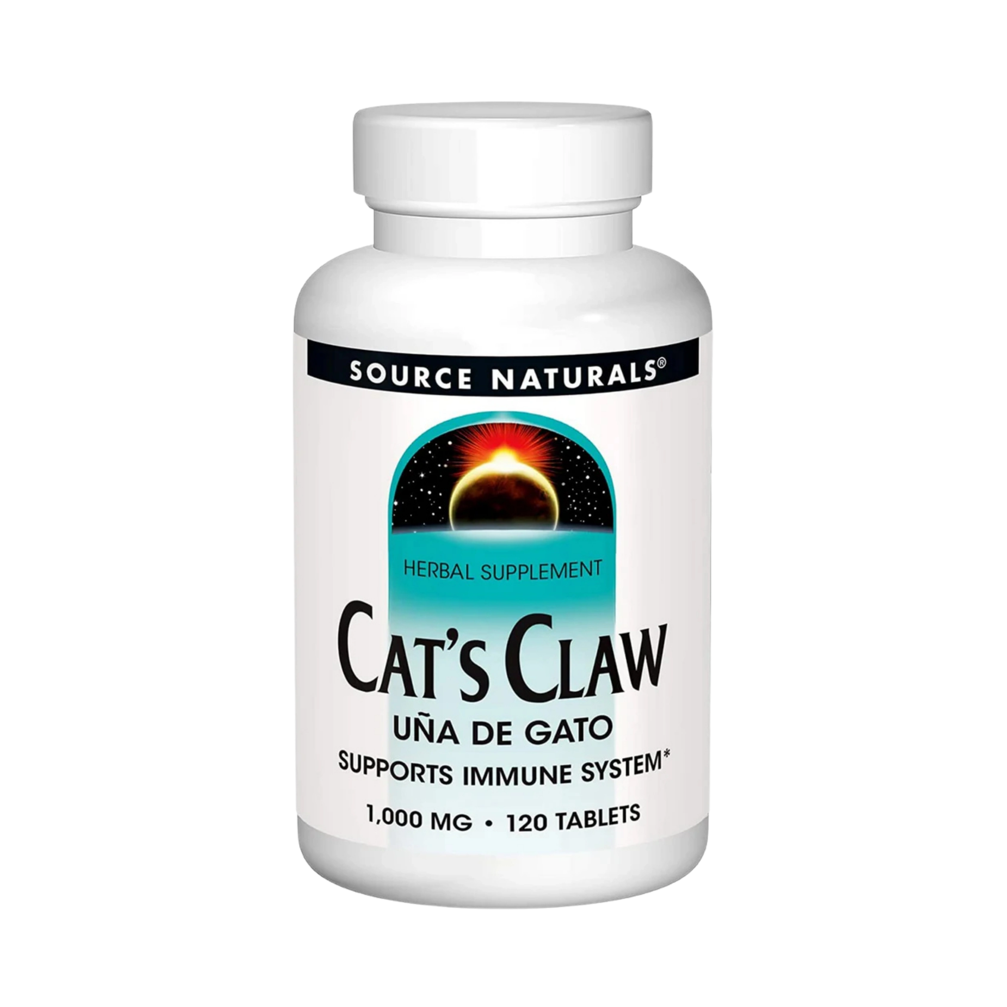 Source Naturals, Cat's Claw Bark Una de Gato, 1000 Mg, 120 Tablets