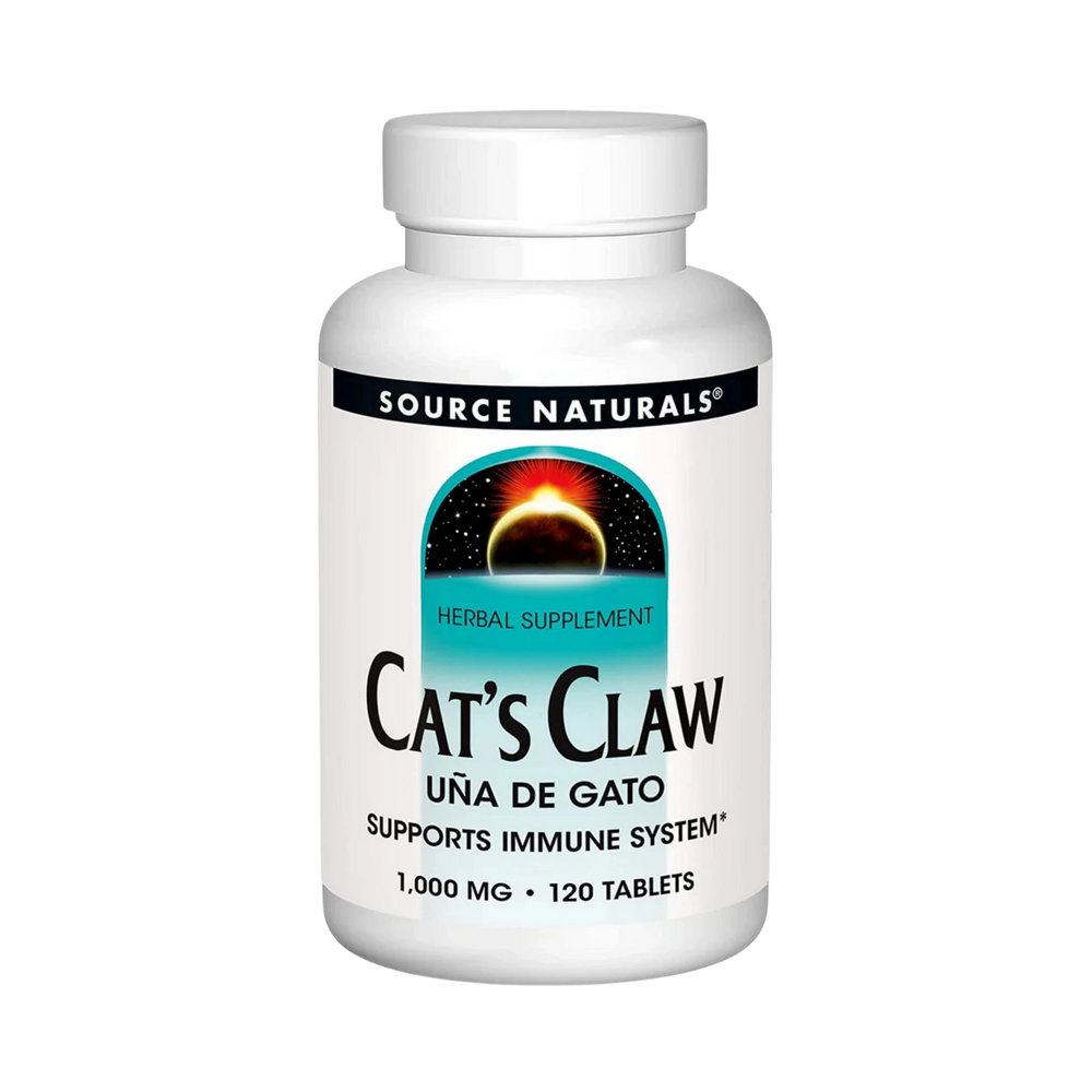 Source Naturals, Cat's Claw Bark Una de Gato, 1000 Mg, 120 Tablets