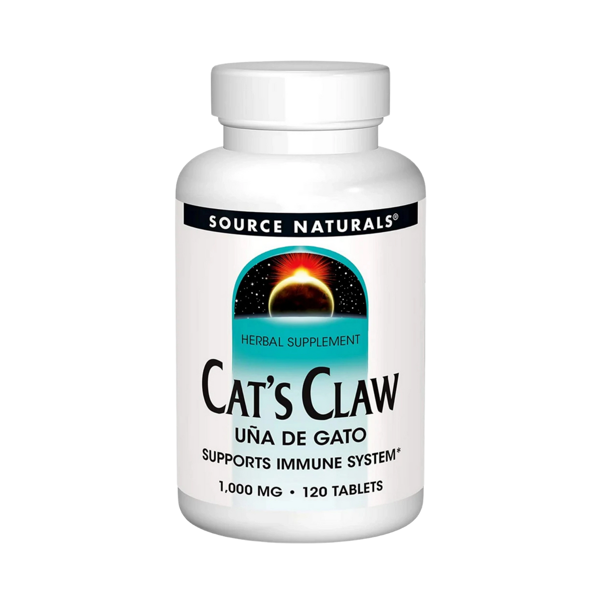 Source Naturals, Cat's Claw Bark Una de Gato, 1000 Mg, 120 Tablets