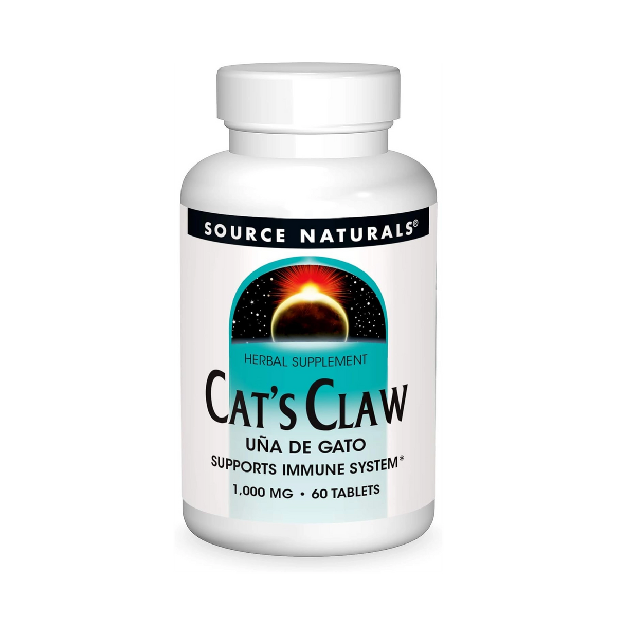Source Naturals, Cat's Claw Bark Una de Gato, 1000 Mg, 60 Tablets