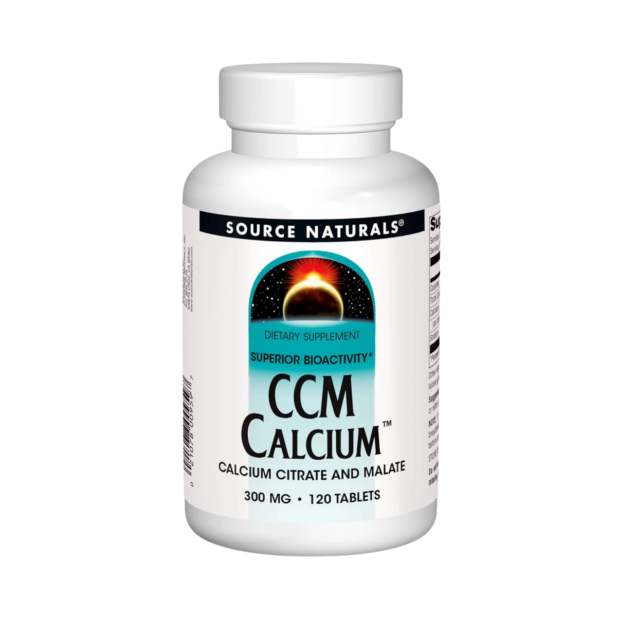 Source Naturals, CCM Calcium 300 Mg, 120 Tablets