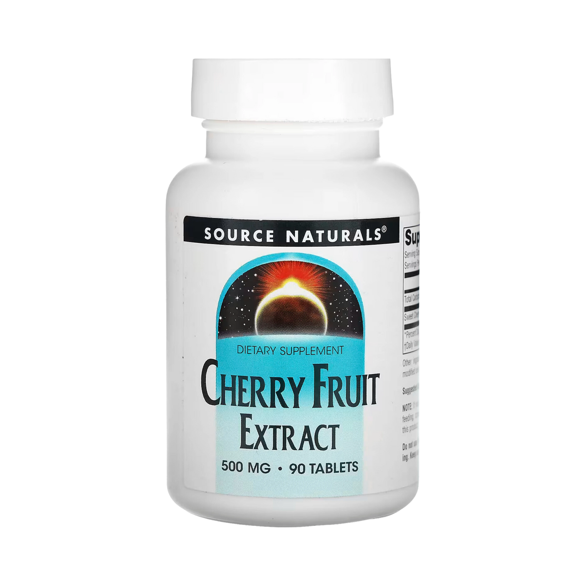 Source Naturals, Cherry Fruit Extract, 500mg, 90 Tablets