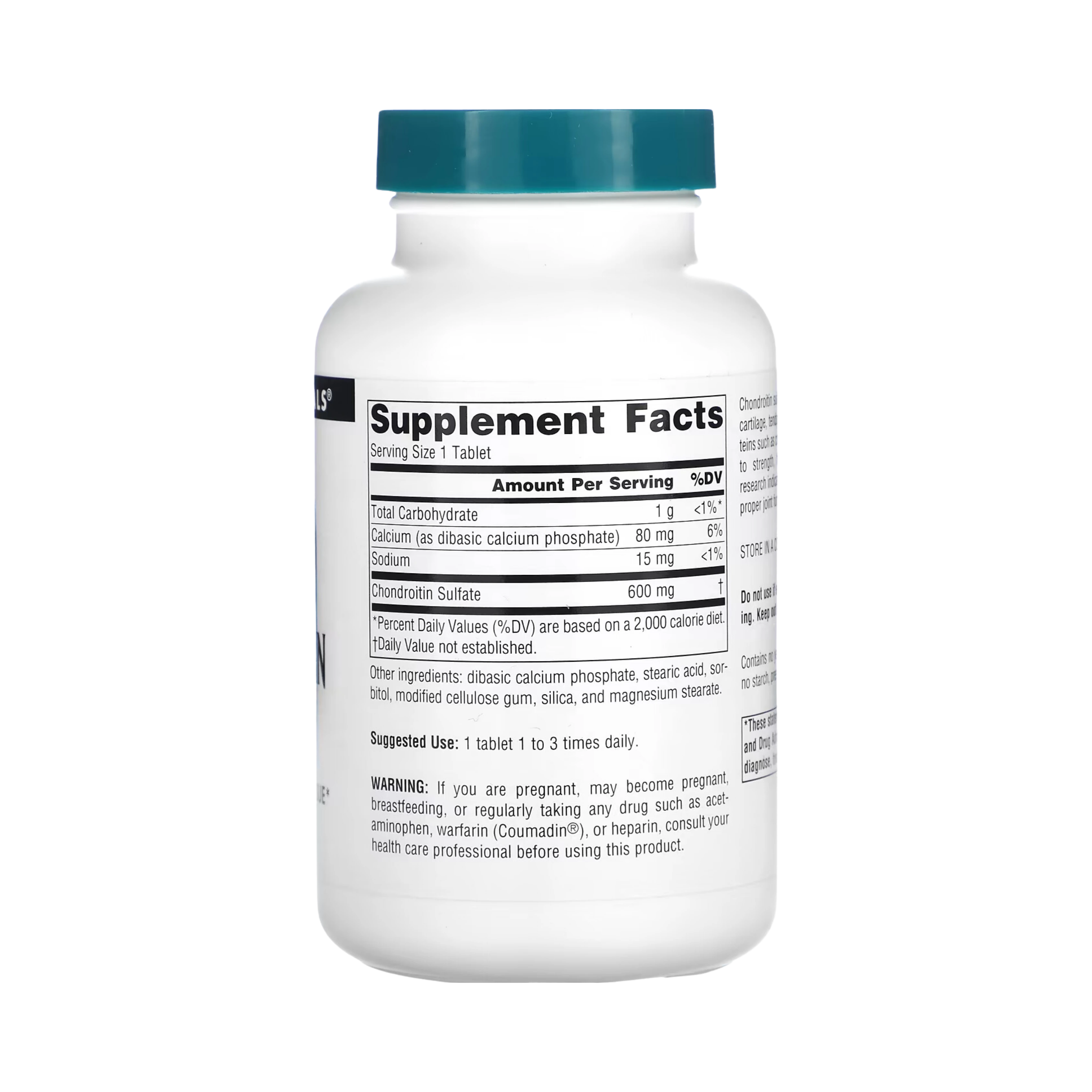 Source Naturals, Chondroitin Sulfate, 600 Mg, 30 Capsules