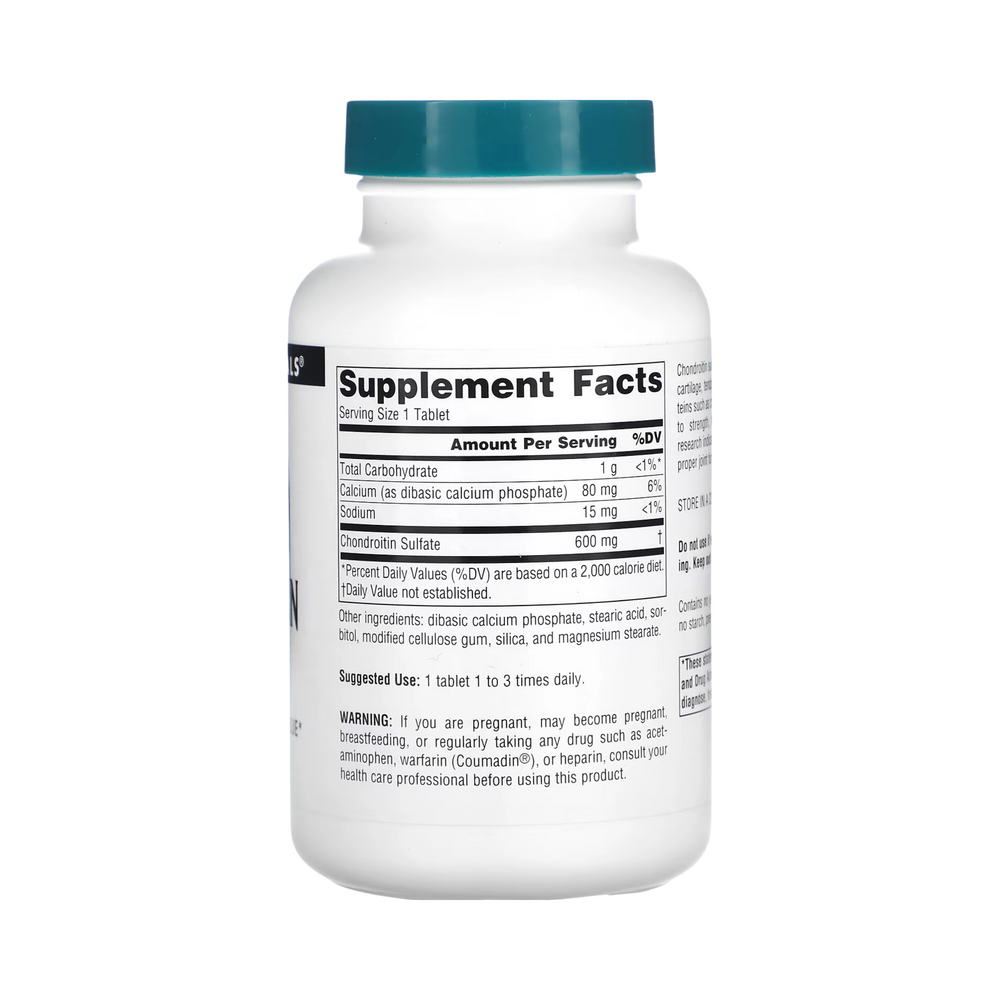 Source Naturals, Chondroitin Sulfate, 600 Mg, 30 Capsules