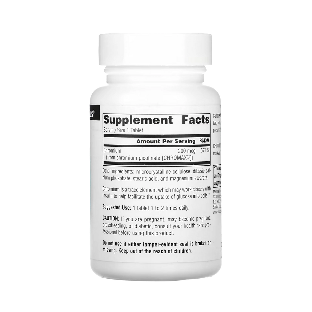 Source Naturals, Chromium Picolinate, 200 Mcg, 240 Tablets