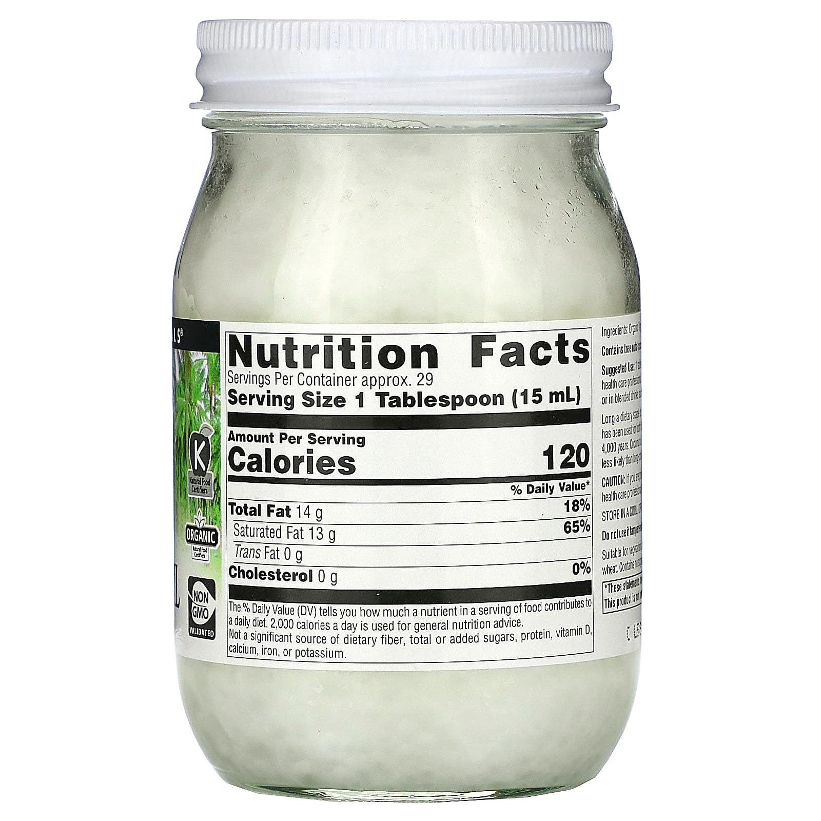 Source Naturals, Coconut Oil, Extra Virgin, 15 Fl Oz