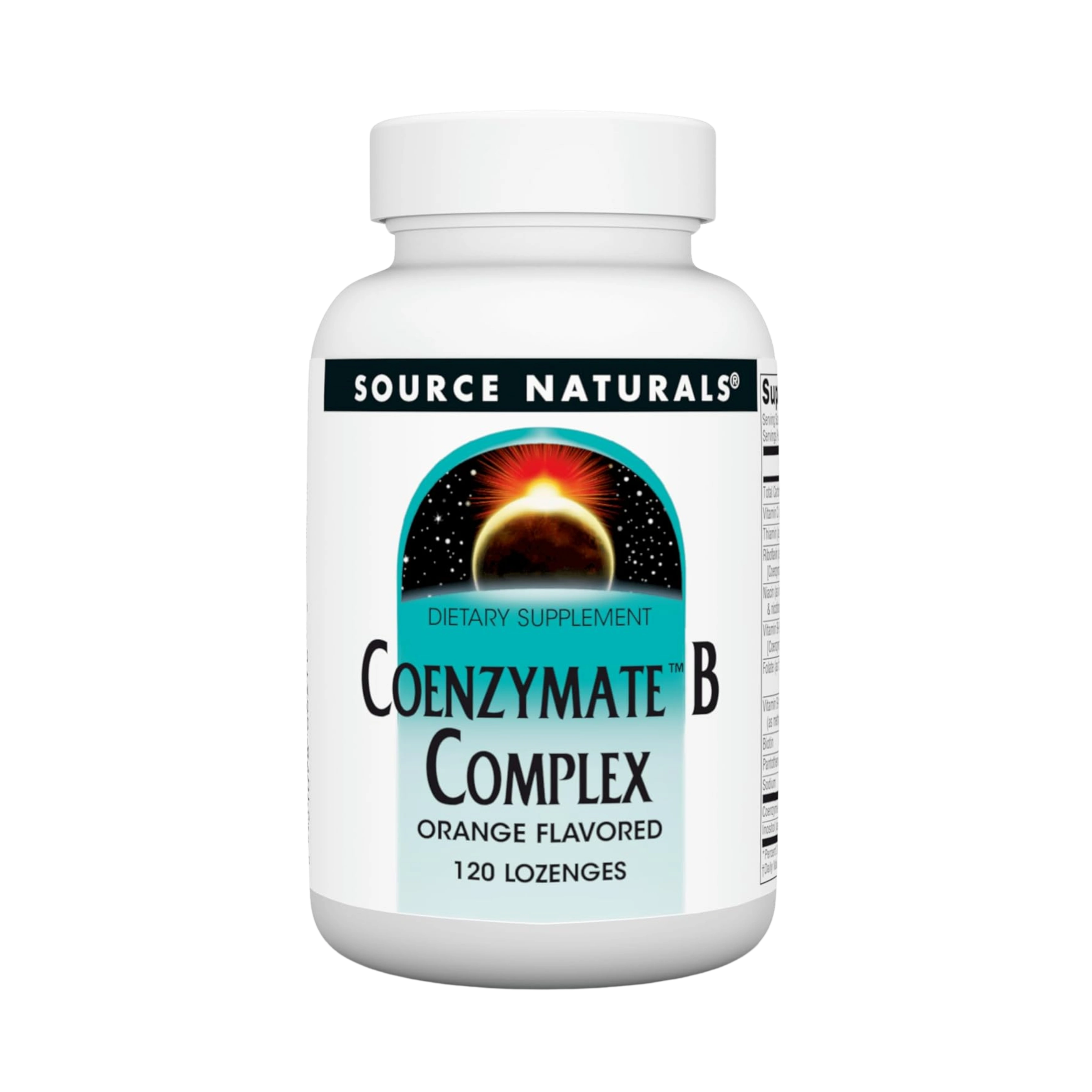 Source Naturals, Coenzymate B Complex, 120 Orange Lozenge