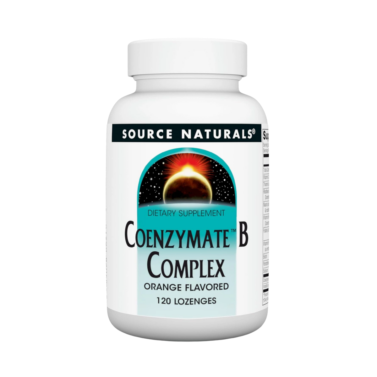 Source Naturals, Coenzymate B Complex, 120 Orange Lozenge