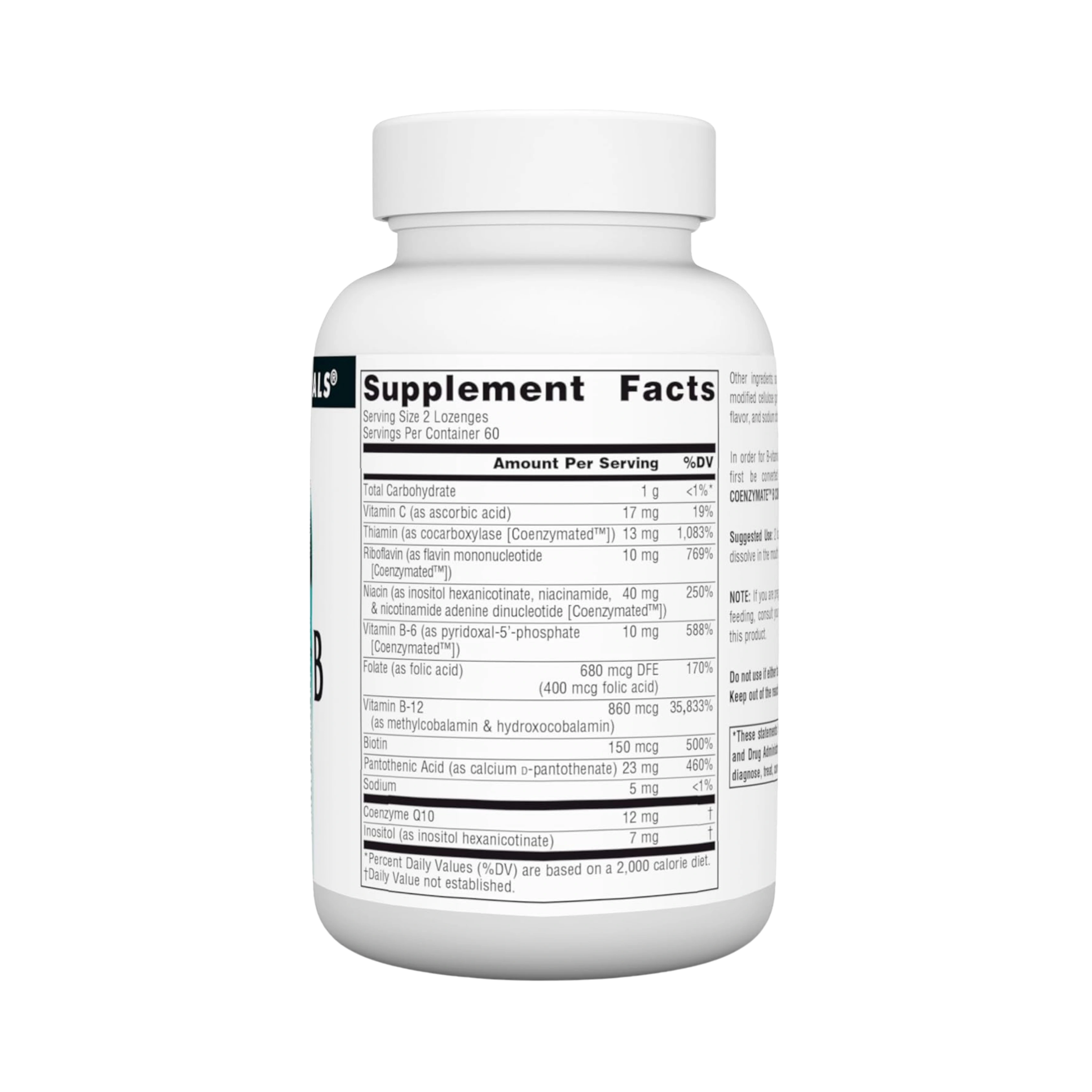 Source Naturals, Coenzymate B Complex, 120 Orange Lozenge