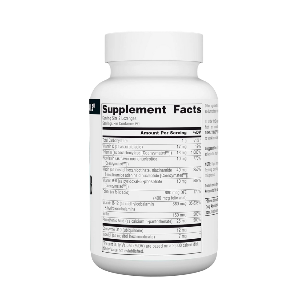 Source Naturals, Coenzymate B Complex, 120 Peppermint Lozenge