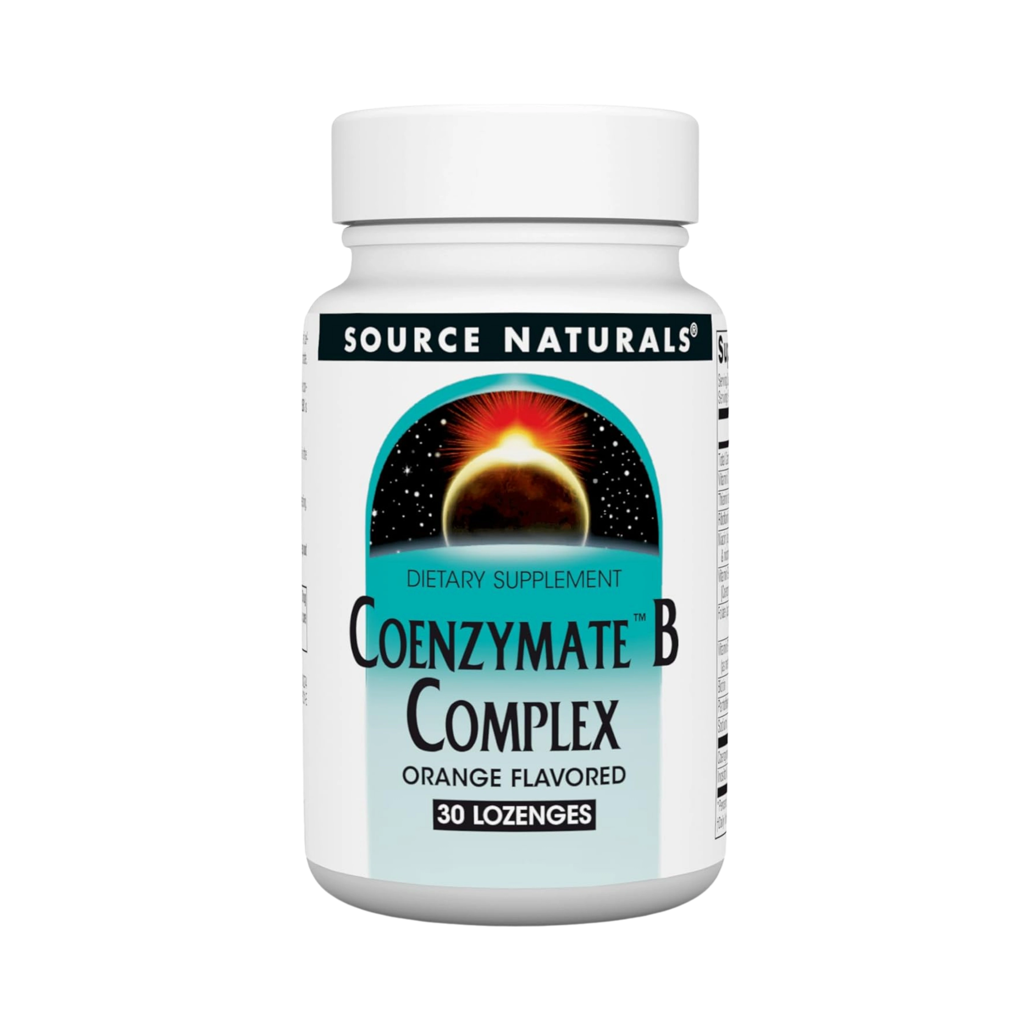Source Naturals, Coenzymate B Complex, 30 Orange Lozenge