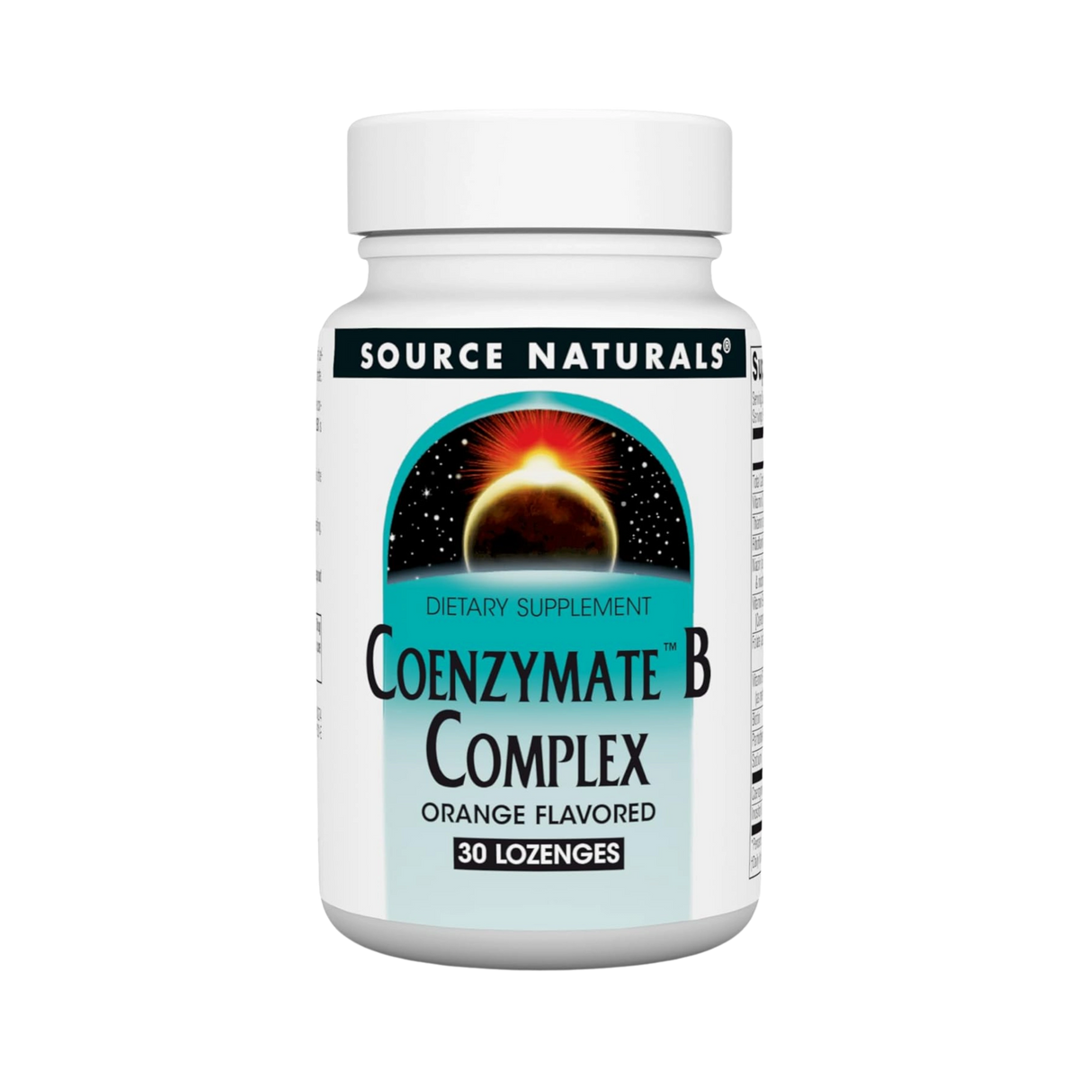 Source Naturals, Coenzymate B Complex, 30 Orange Lozenge