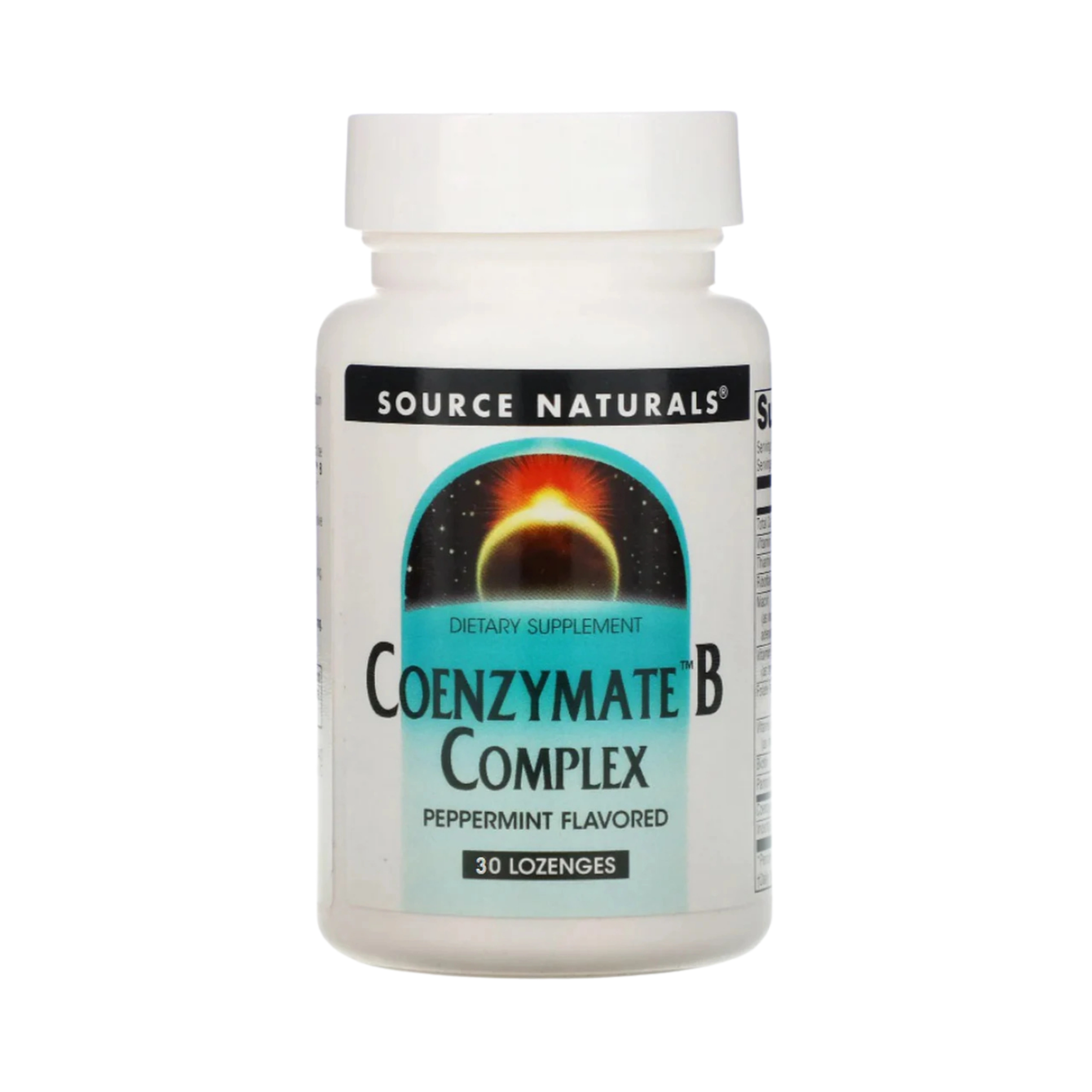 Source Naturals, Coenzymate B Complex, 30 Peppermint Lozenge