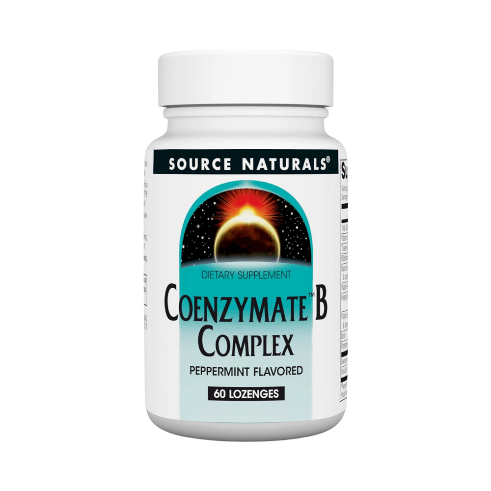 Source Naturals, Coenzymate B Complex, 60 Peppermint Lozenge