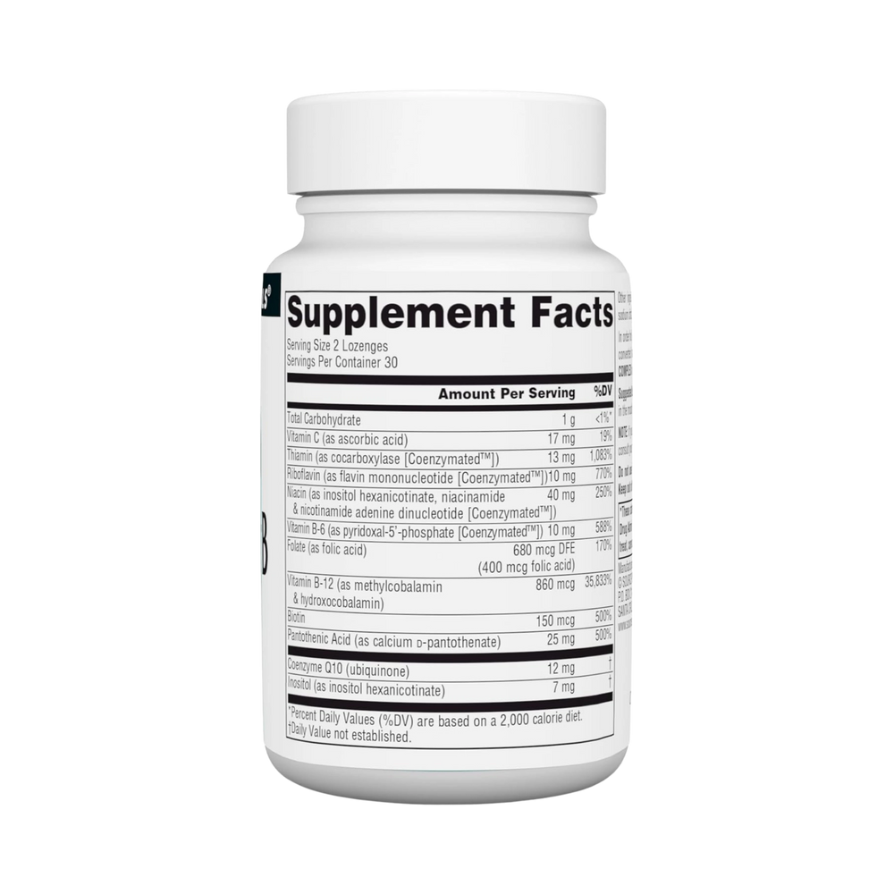 Source Naturals, Coenzymate B Complex, 60 Peppermint Lozenge