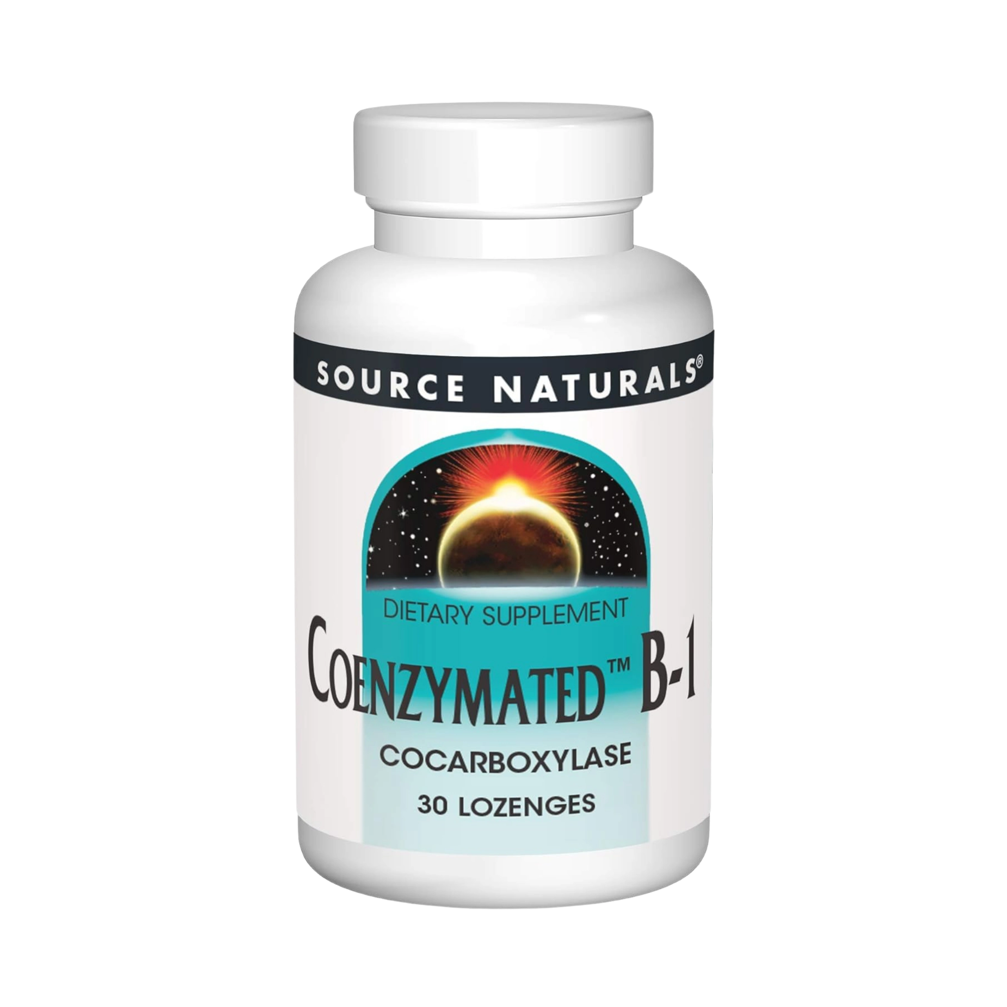 Source Naturals, Coenzymated B-1, 30 Peppermint Lozenge