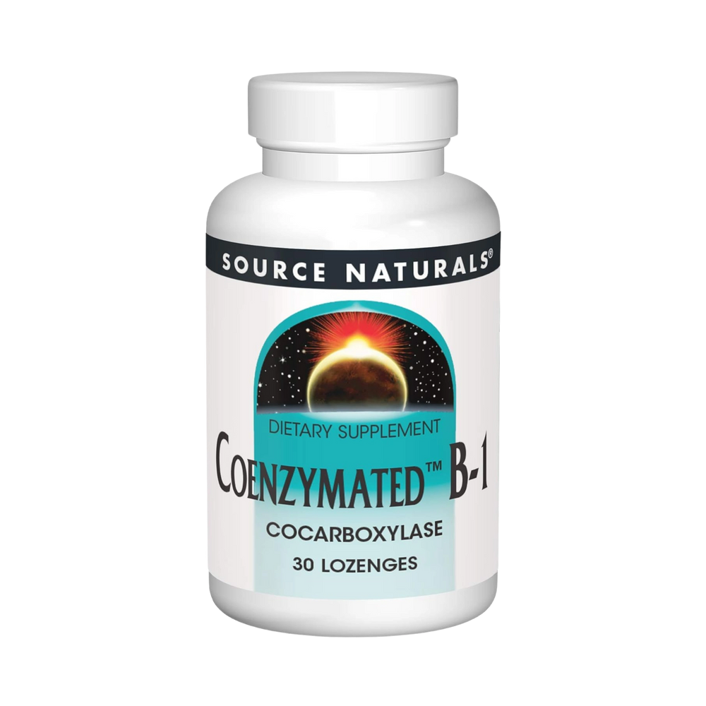Source Naturals, Coenzymated B-1, 30 Peppermint Lozenge