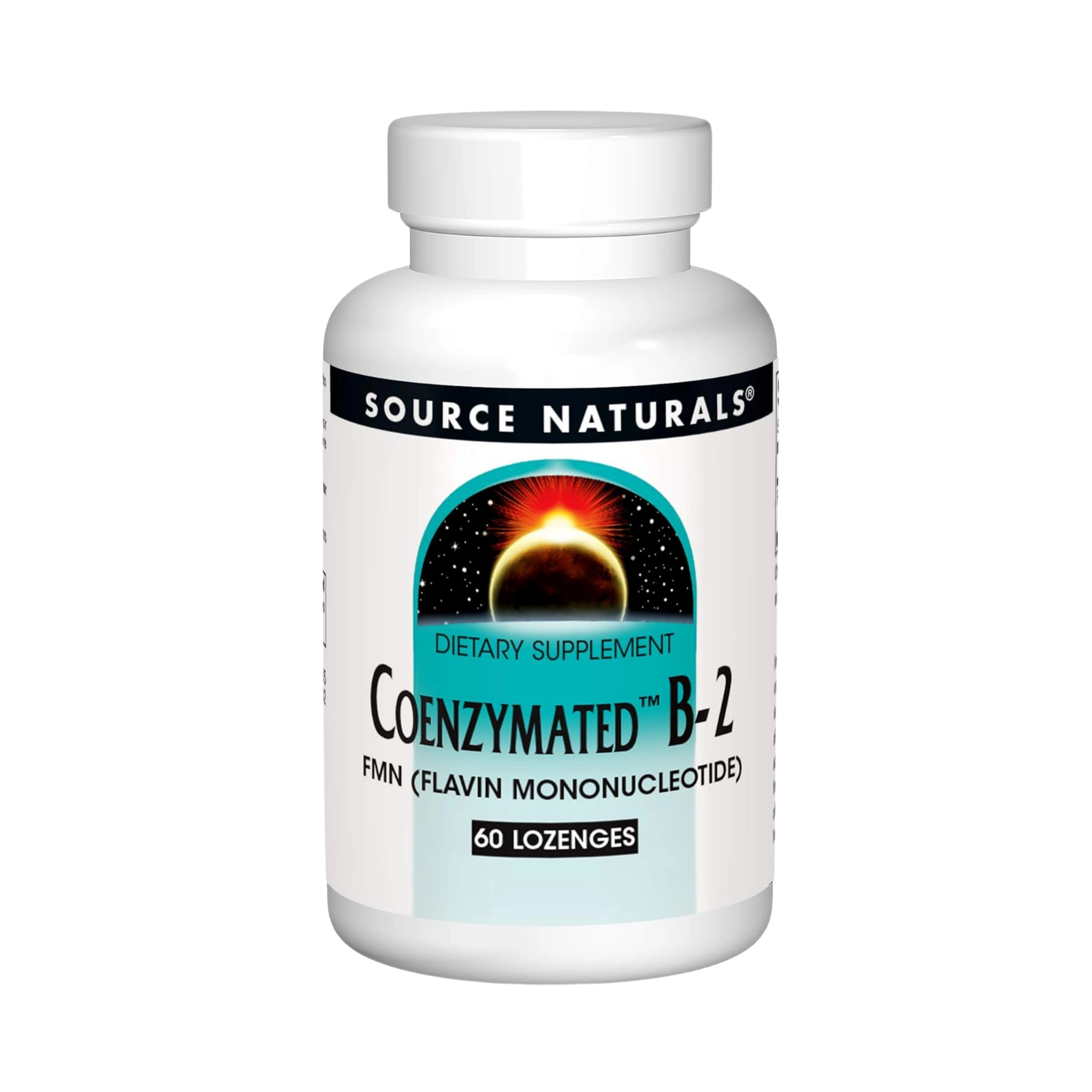Source Naturals, Coenzymated, B-2, 25 Mg, 60 Lozenge