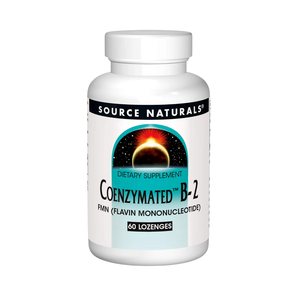 Source Naturals, Coenzymated, B-2, 25 Mg, 60 Lozenge