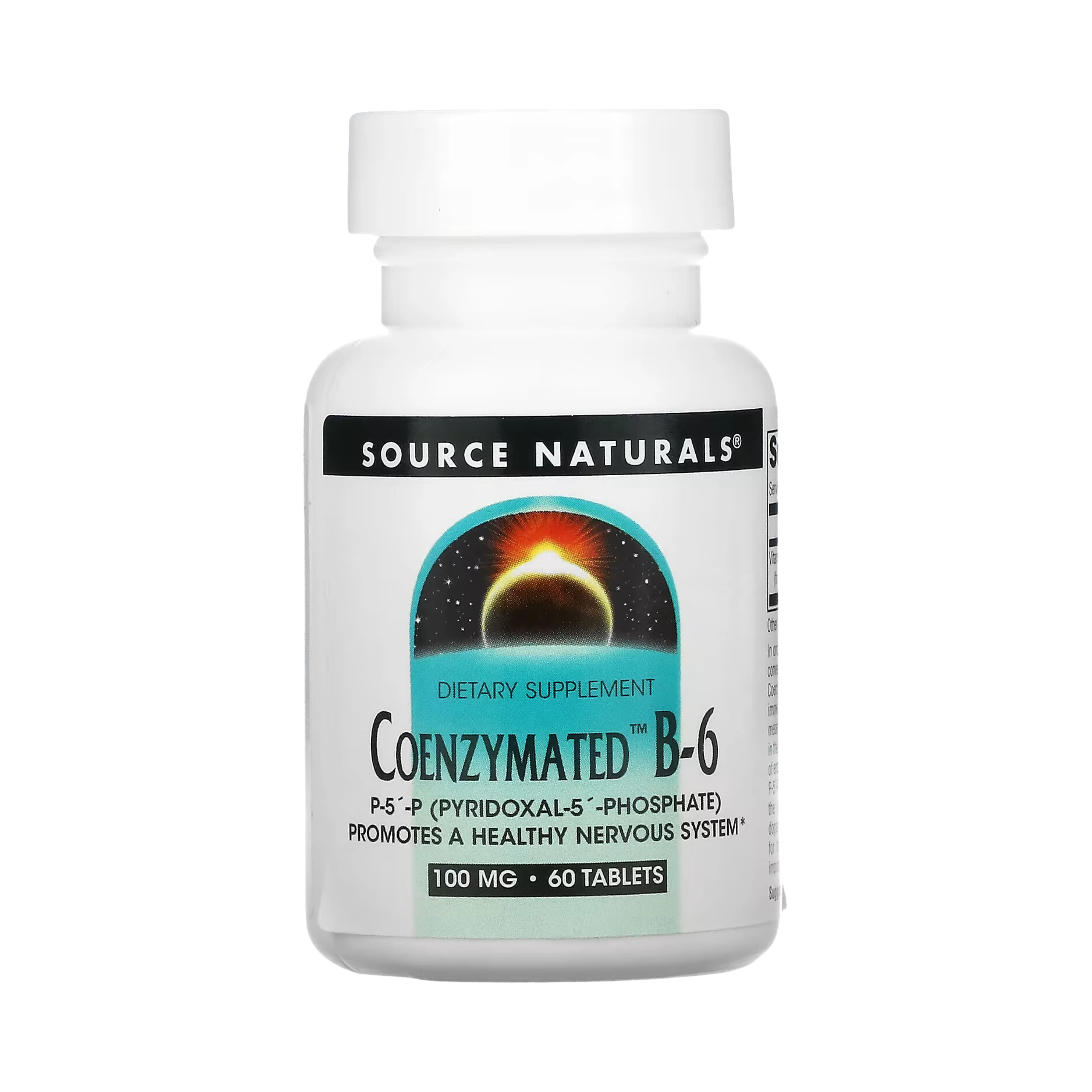 Source Naturals, Coenzymated, B-6, 100 Mg, 30 Tablets