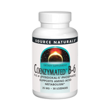 Source Naturals, Coenzymated, B-6, 25 Mg, 30 Peppermint Lozenge
