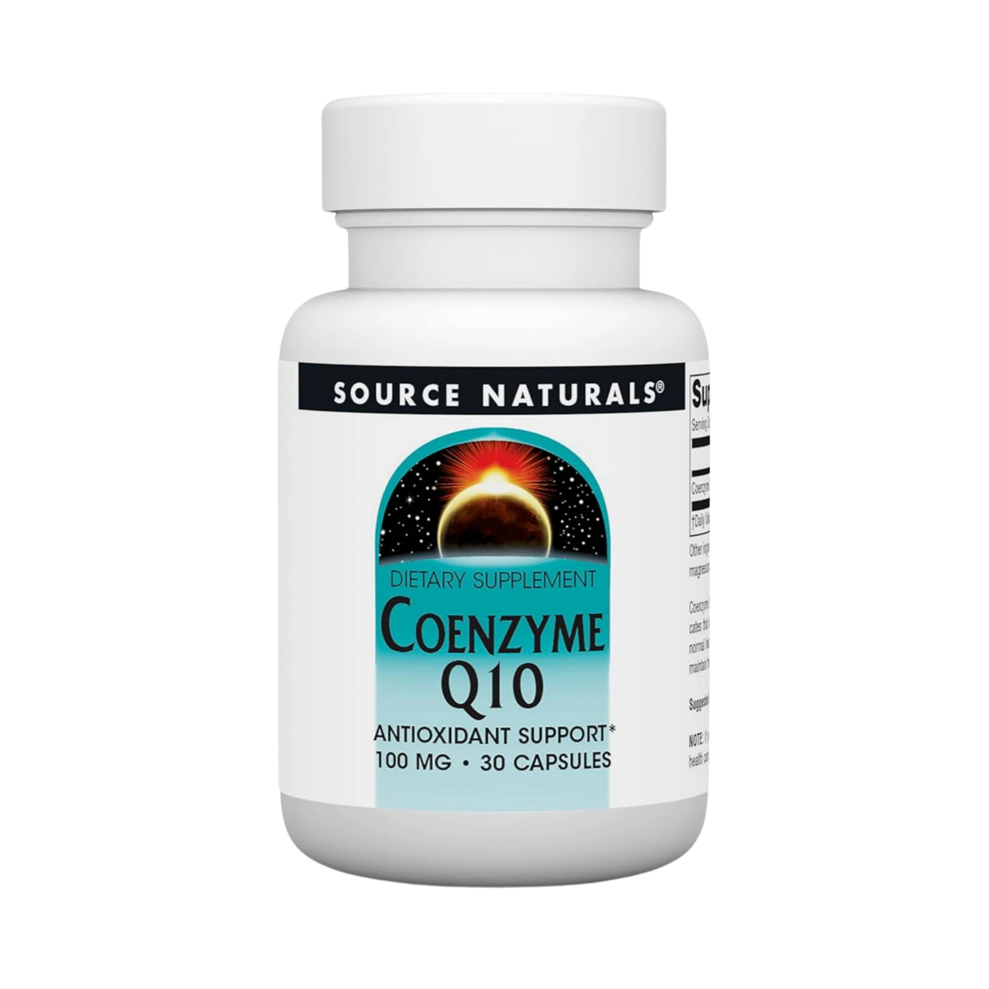 Source Naturals, Coenzyme Q10, 100 Mg, 30 Capsules