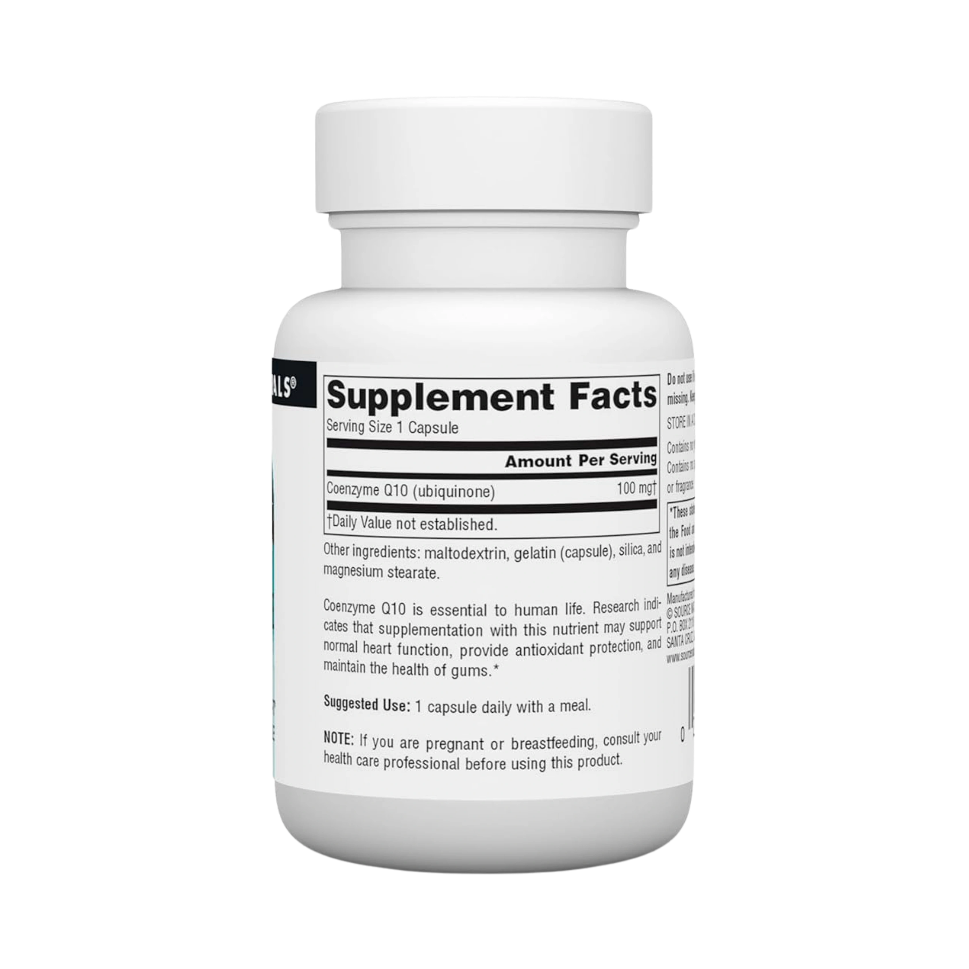 Source Naturals, Coenzyme Q10, 100 Mg, 30 Capsules