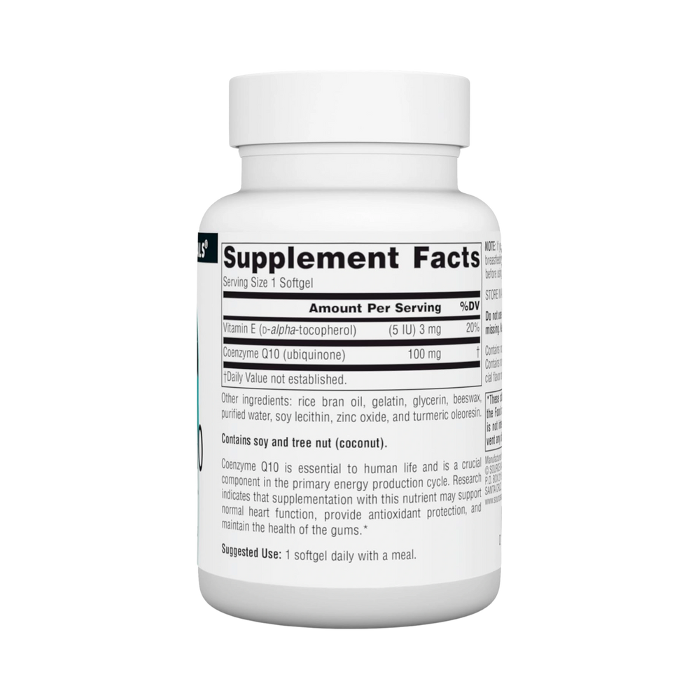 Source Naturals, Coenzyme Q10, 100 Mg, 90 Softgels