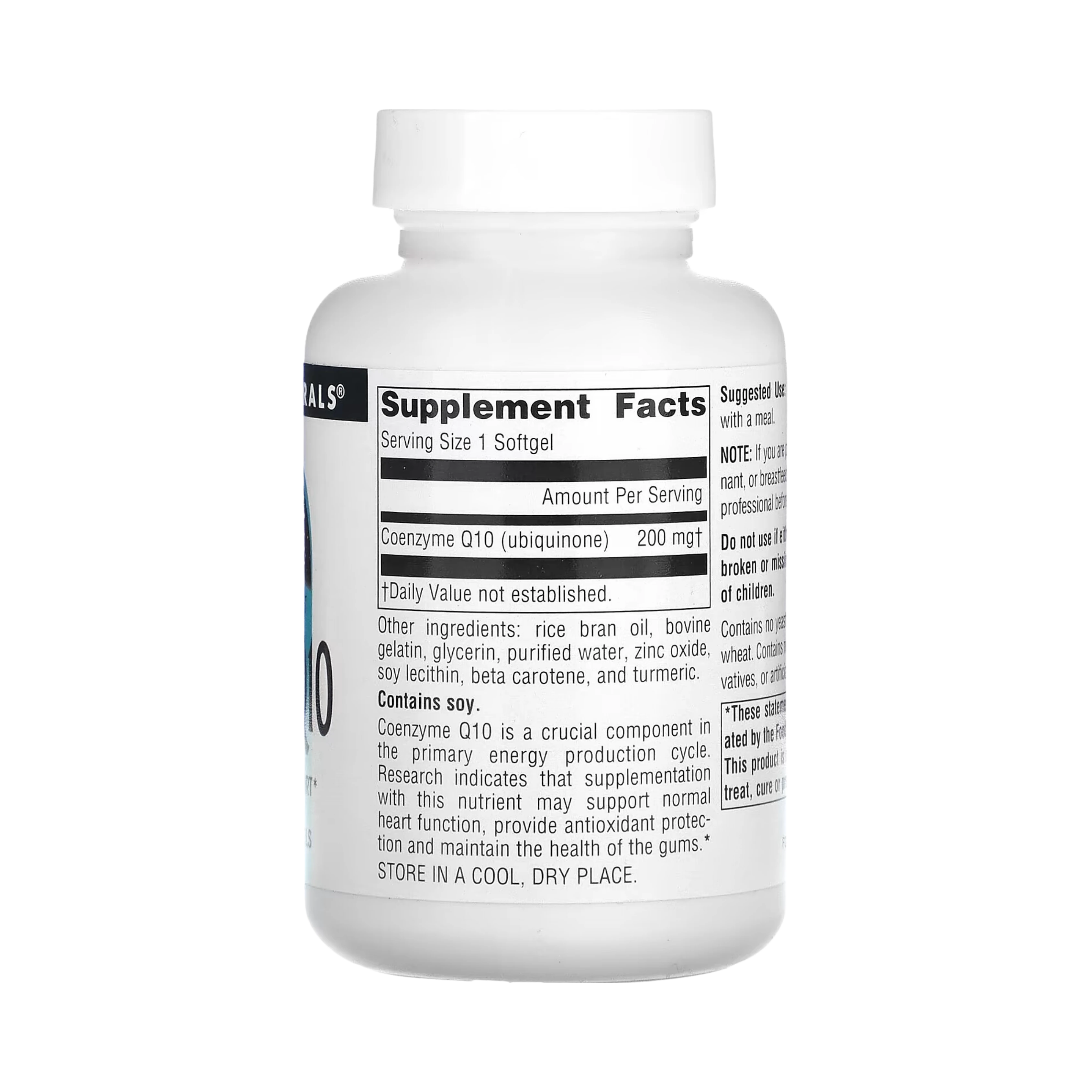 Source Naturals, Coenzyme Q10, 200 Mg, 30 Softgels