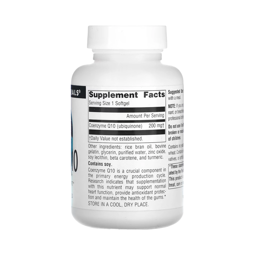 Source Naturals, Coenzyme Q10, 200 Mg, 30 Softgels