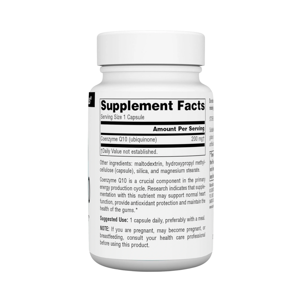 Source Naturals, Coenzyme Q10, 200 Mg, 30 Vegi Capsules
