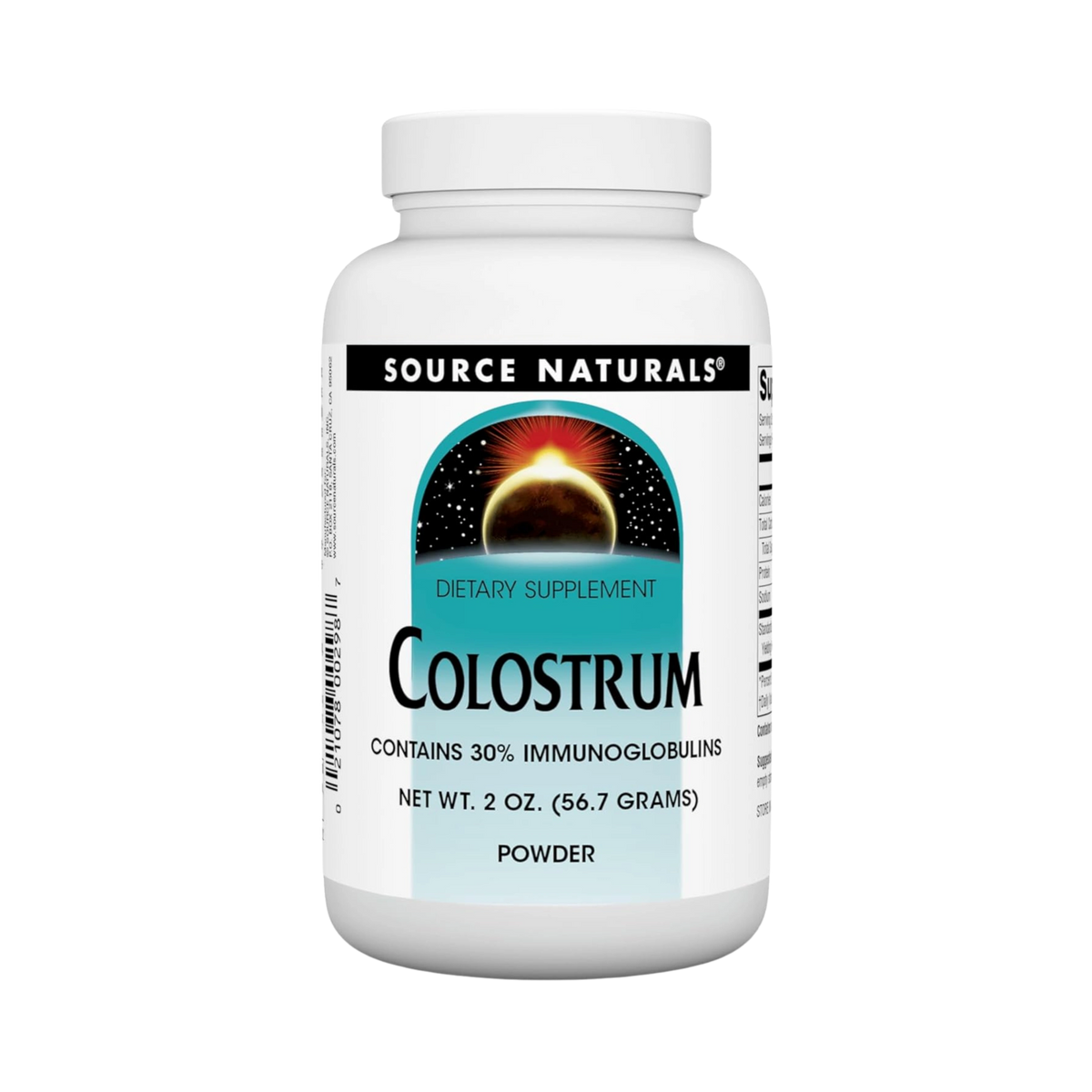 Source Naturals, Colostrum, 2 Oz Powder