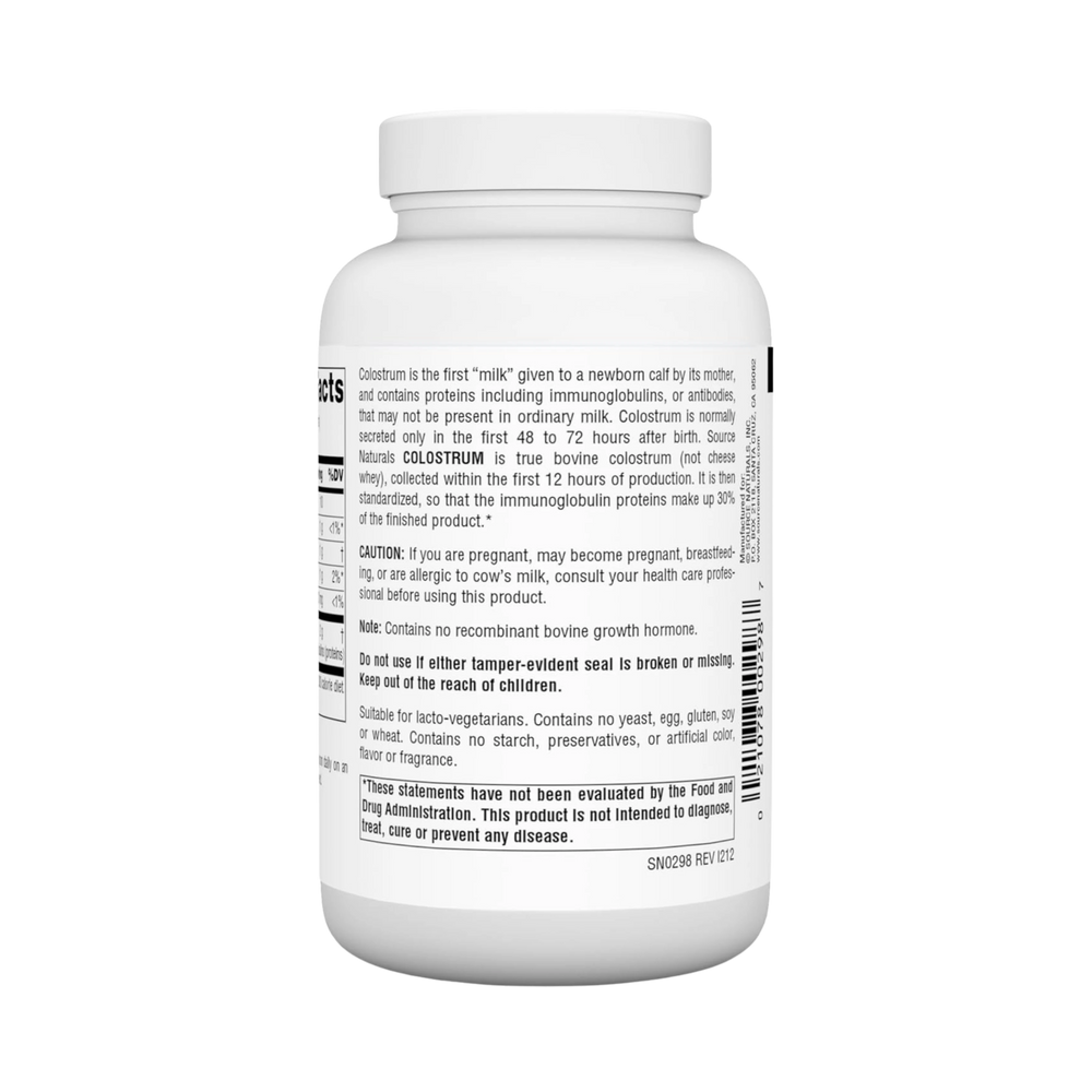 Source Naturals, Colostrum, 2 Oz Powder